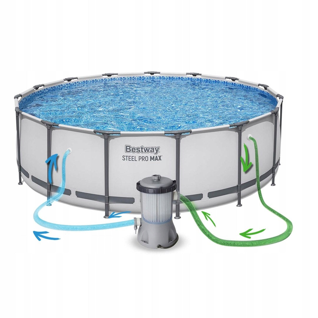 Garden Pool Rack 457 x 122 cm 11in1 Bestway 56438 Volume 16015 l