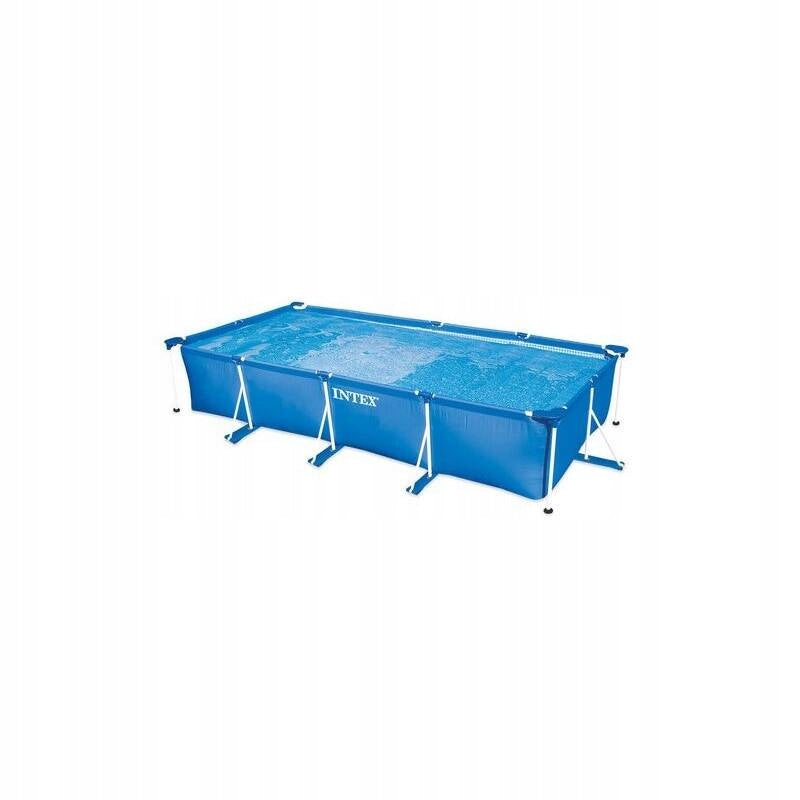 Garden Pool Rectangular Intex Frame Family 450x220x84cm 28273 Brand Intex