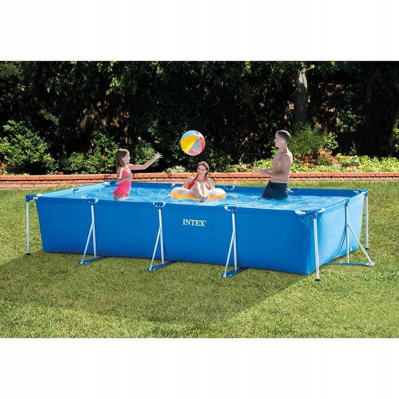 Garden Pool Rectangular Intex Frame Family 450x220x84cm 28273 Series Intex Frame Family III