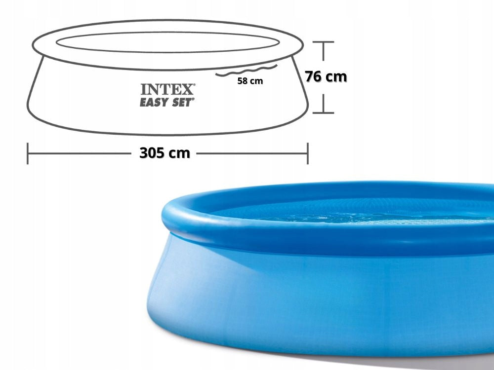 Garden Pool Round Expansion 305x76 Intex 28120 MODEL 2026 Manufacturer code 12345