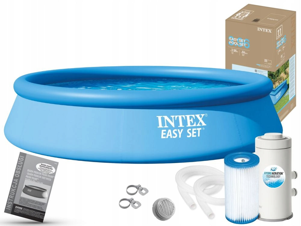Garden Pool Round Expansion with Pump 396x84 Intex 28142 MODEL 2026