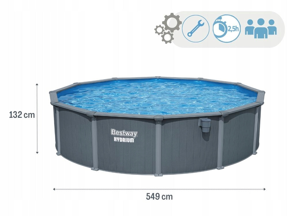 Garden Pool Year-round 549x132 with sand pump Bestway 561CS MODEL2026 Packaging status original