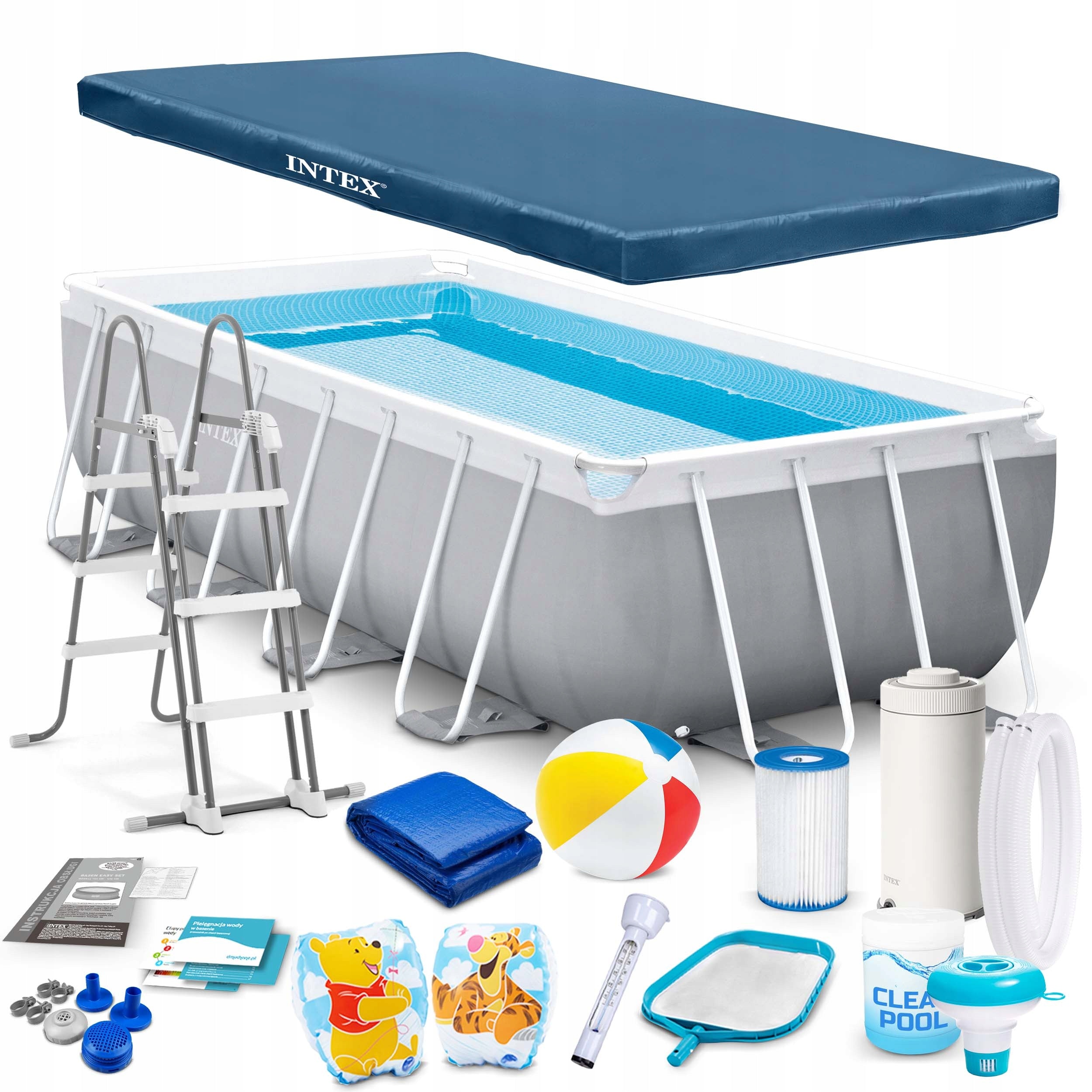 Garden Rack Pool 400x200 INTEX Set of 18in1