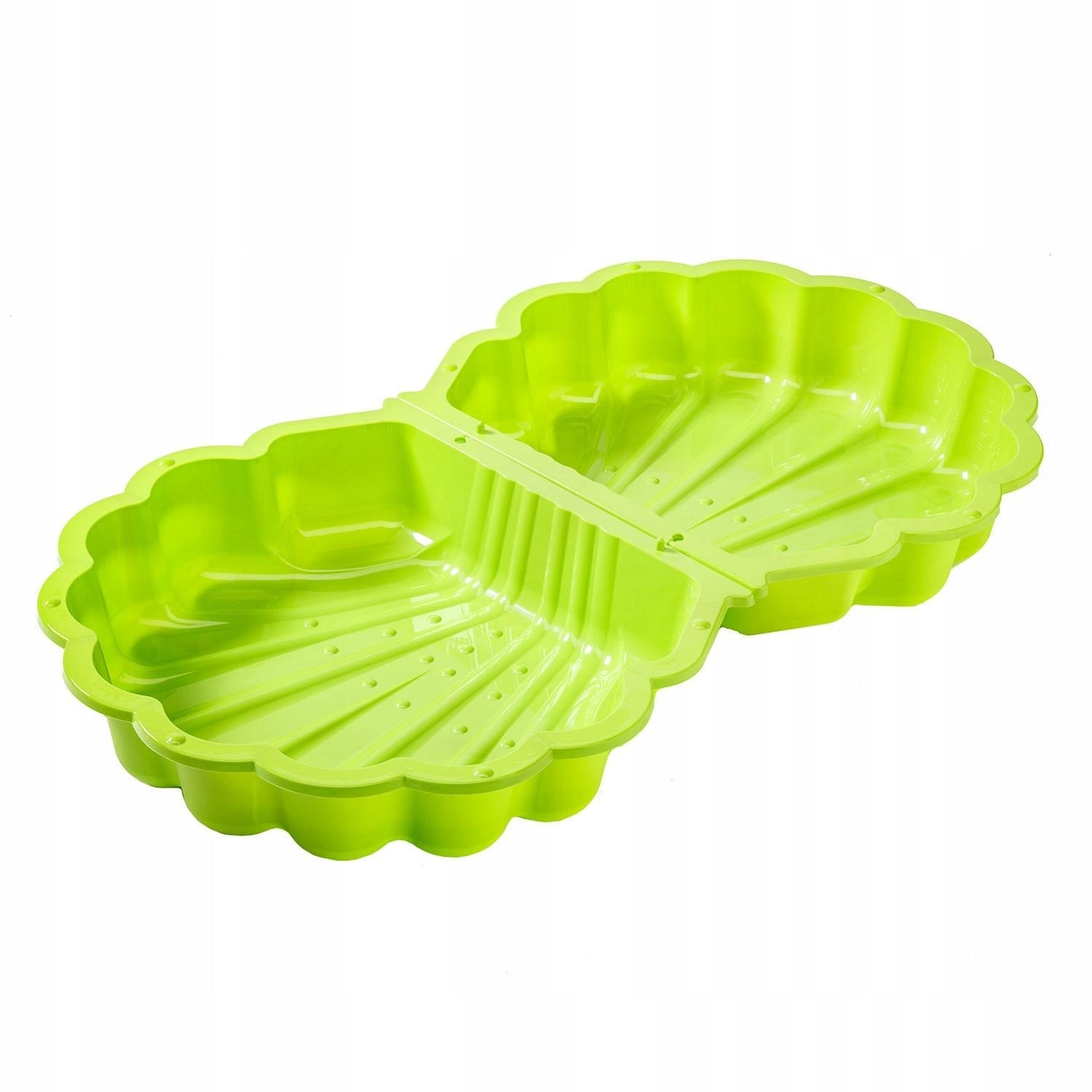 Garden Sandbox Large XL Pool 2in1 Shell Lockable Double Green Kind plastic