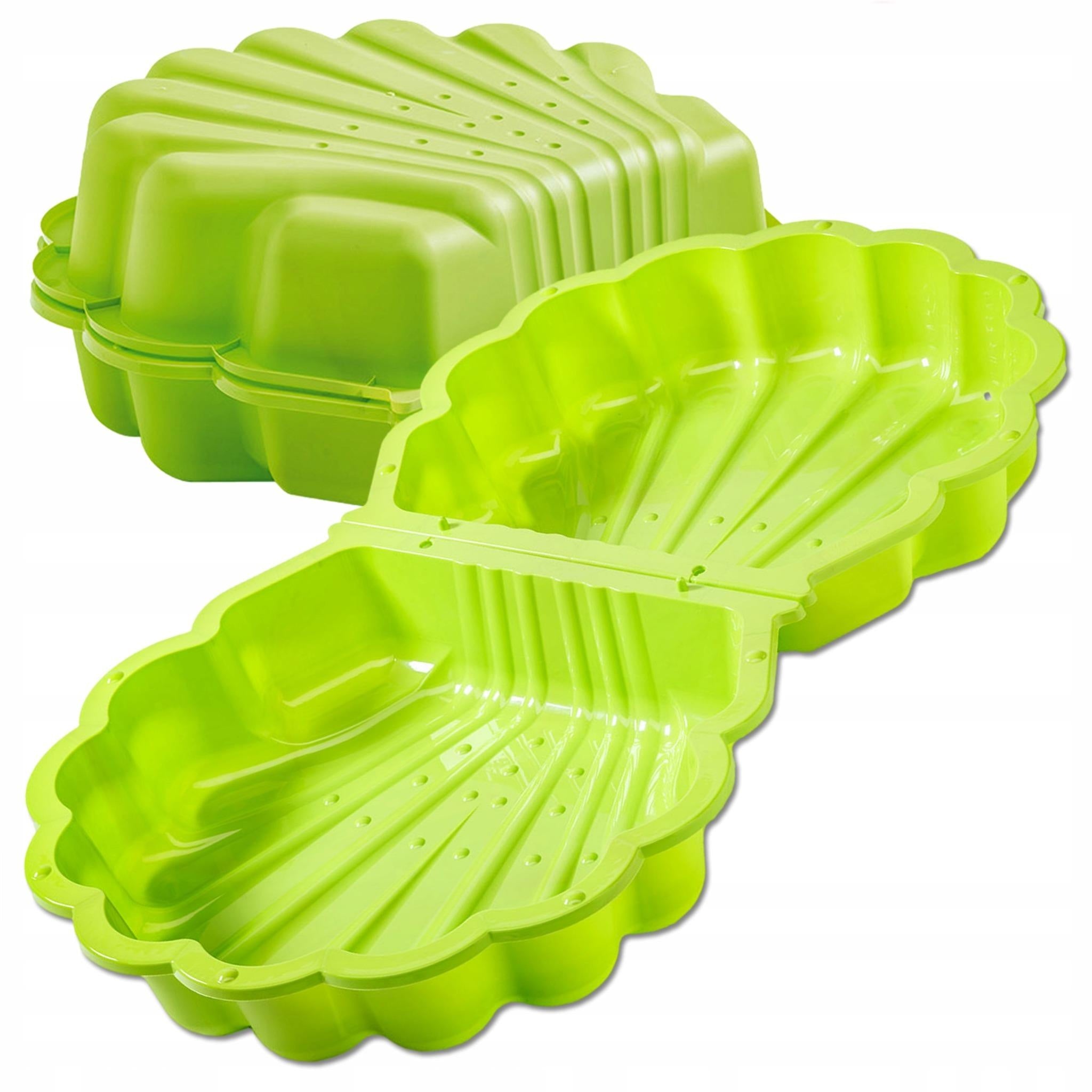 Garden Sandbox Large XL Pool 2in1 Shell Lockable Double Green