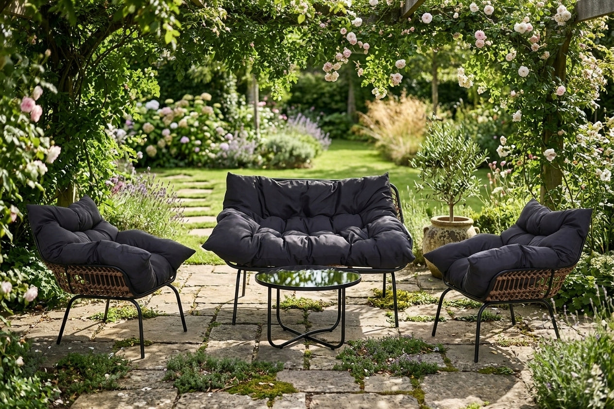 Garden Set CORCIANO St Miguel Coffee Table Sofa Seating Chairs Manufacturer Corciano