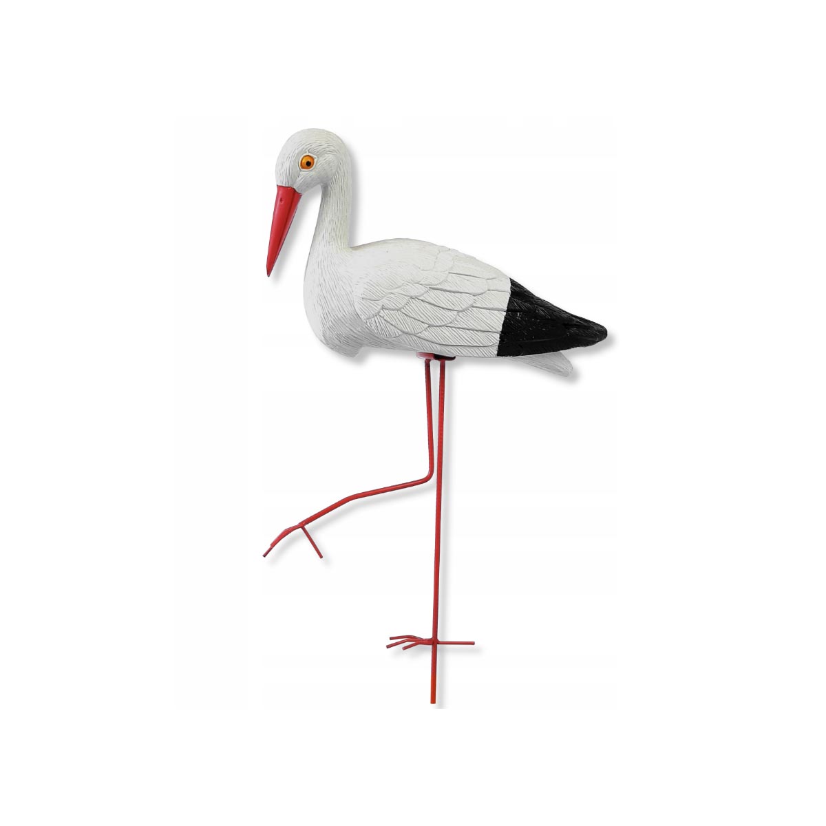 Garden Stork Figure DECORATION FOR GARDEN PONDS 52 cm