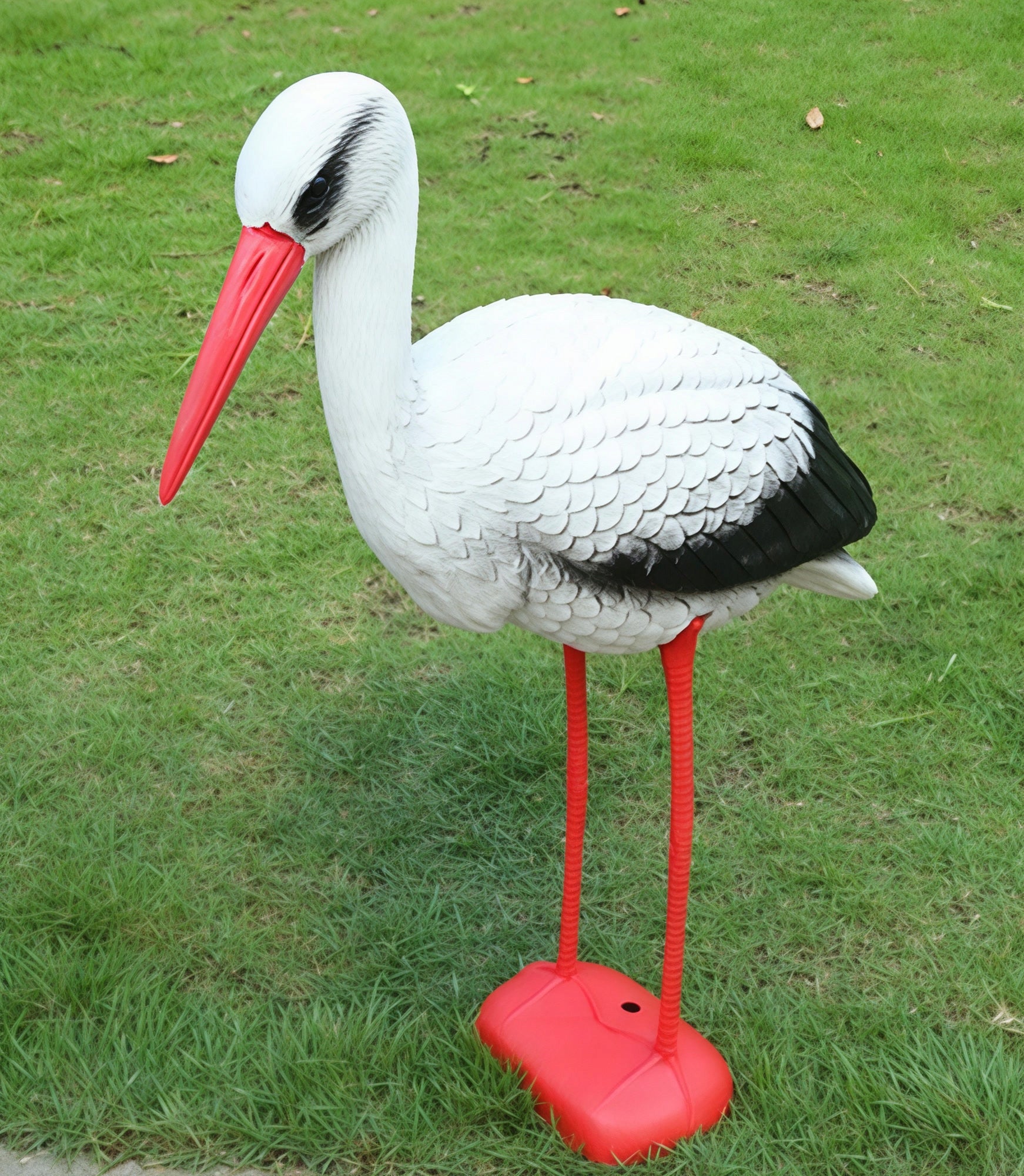 Garden Stork Large Figurine for Garden Standing XXL Decoration Ornament Bird 78 Manufacturer code Bocian Ogrodowy Stojący 29617
