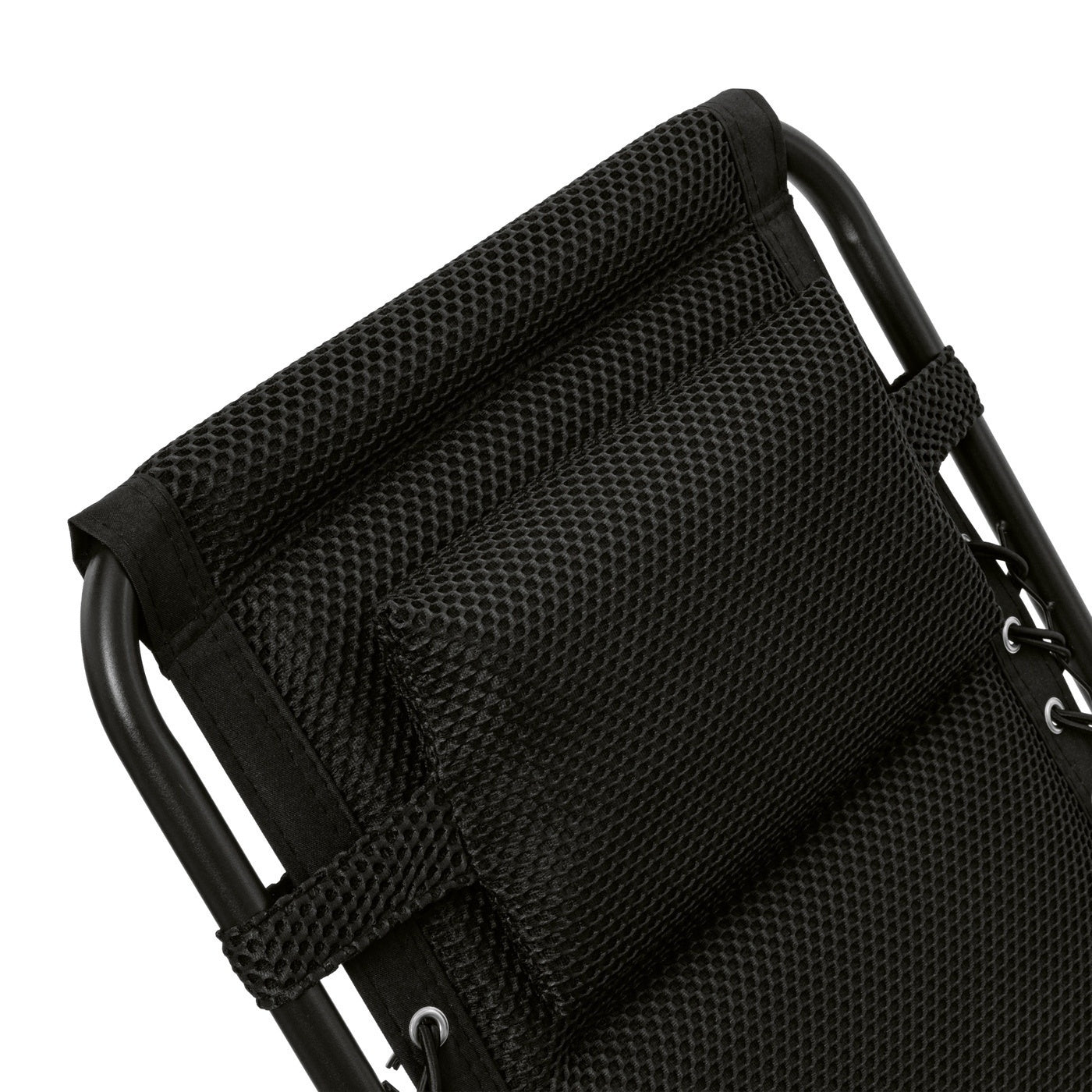 Garden Sun Lounger Beach Balcony Gravity Sun Lounger Tadar Black Frame material steel