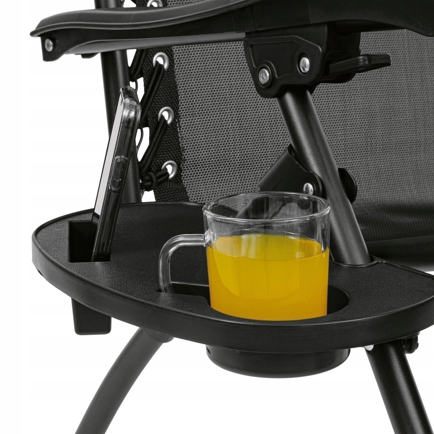 Garden Sun Lounger Beach Sunshade Gravity Chair Tadar 66x160cm Frame material steel