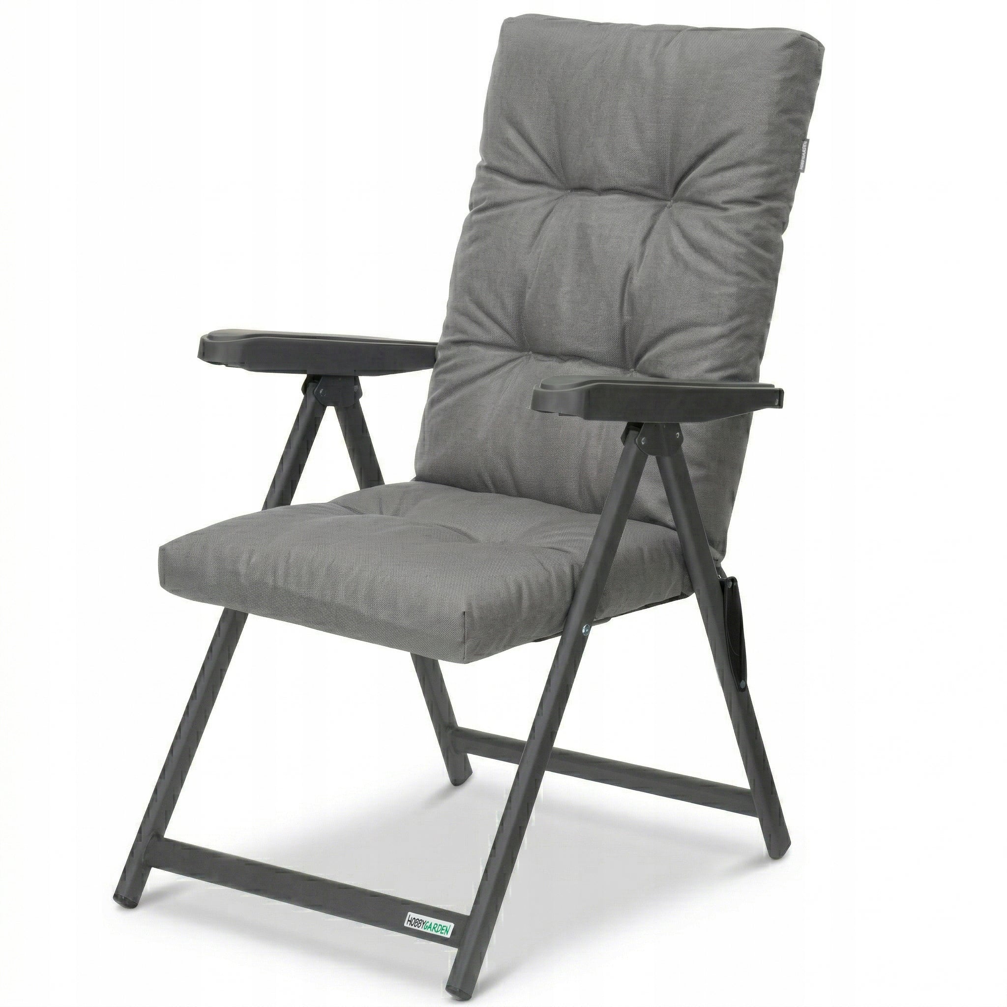 Garden Sun Lounger with Cushion Chair Couch for Garden Adjustable Backrest Manufacturer code GAYGRF2