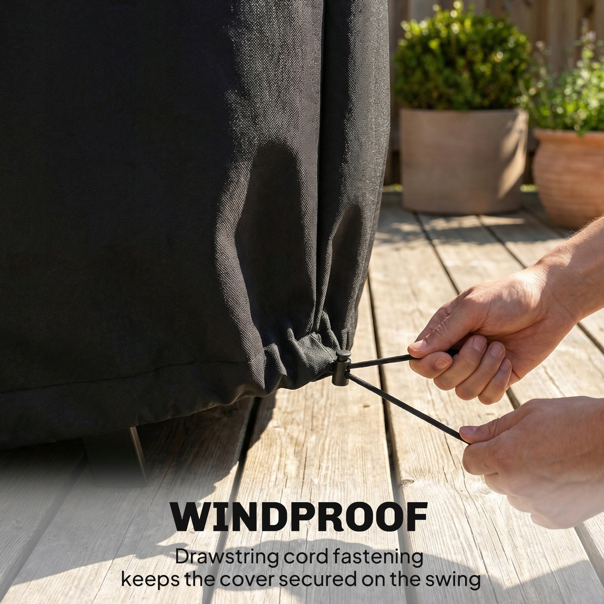 Garden Swing Cover Outsunny 2-Person, Waterproof Manufacturer code 84A-392V00BK
