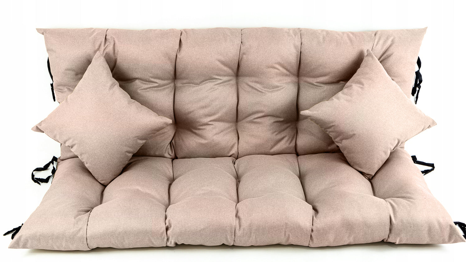 Garden Swing Cushion 160x55x55 Beige Linen Packaging status original