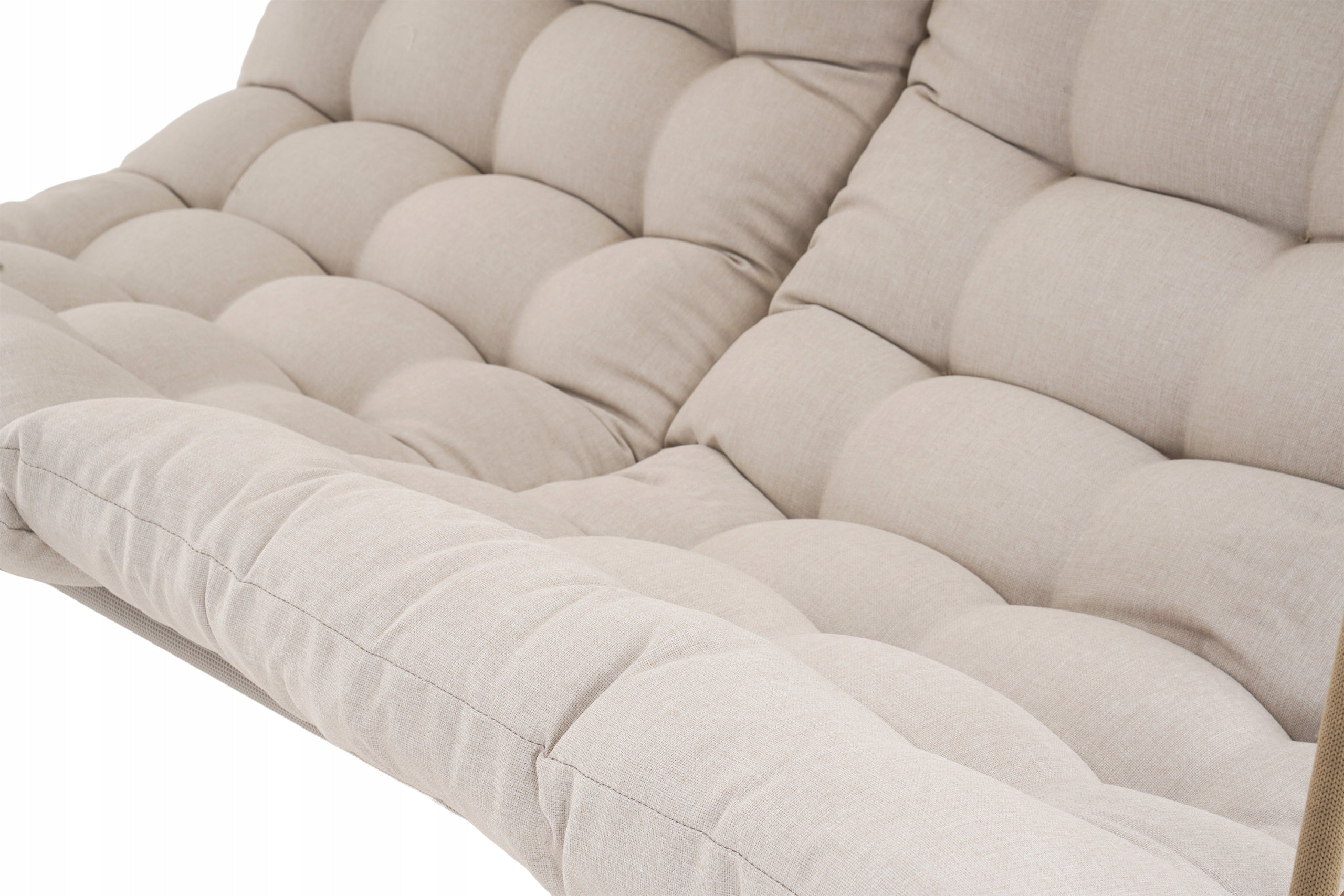 Garden Swing ROCKING COUCH 2 Seater ORTA Freestanding Canopy Beige Line ORTA