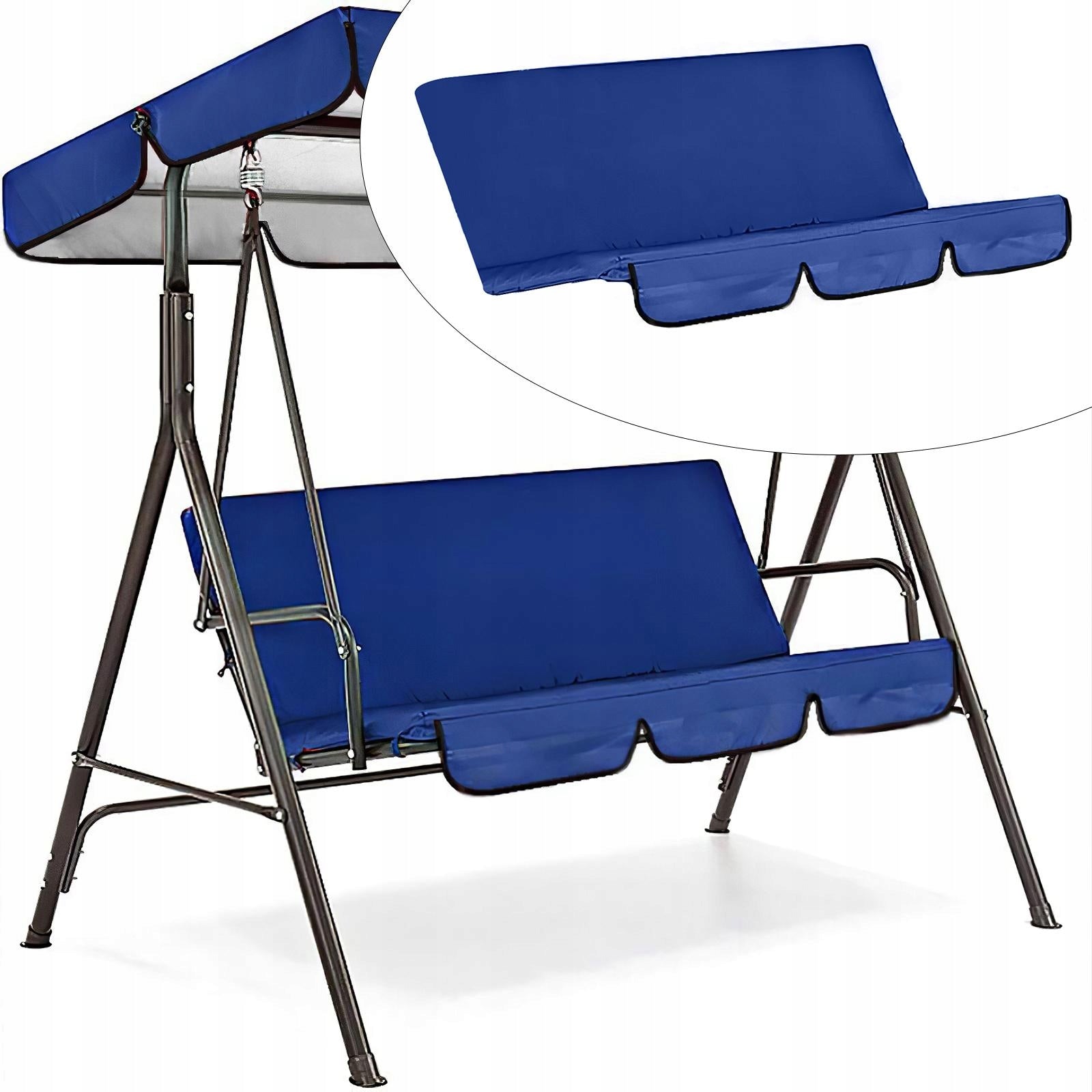 Garden Swing Seat Cover Patio Cushion Protection Bench Furniture Blue Manufacturer code 05966028666