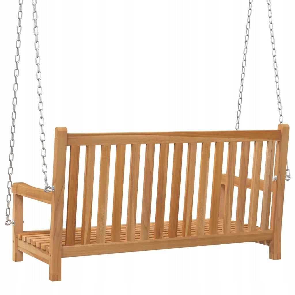 Garden Swing, Solid Teak Wood, 114x60x64 Line ogród i taras