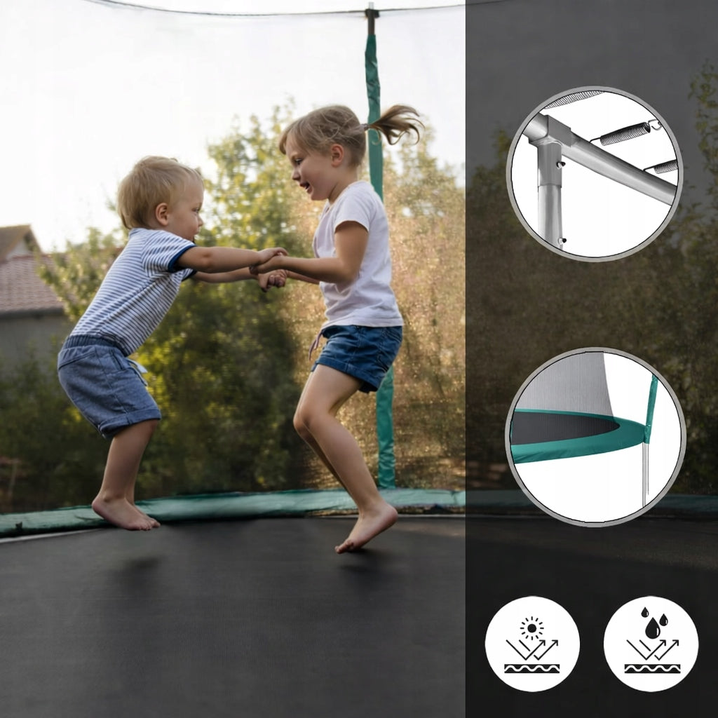Garden TRAMPOLINE ULTRASPORT 244cm 8FT with TUV GS Interior Mesh Manufacturer code B08CDWJPXS