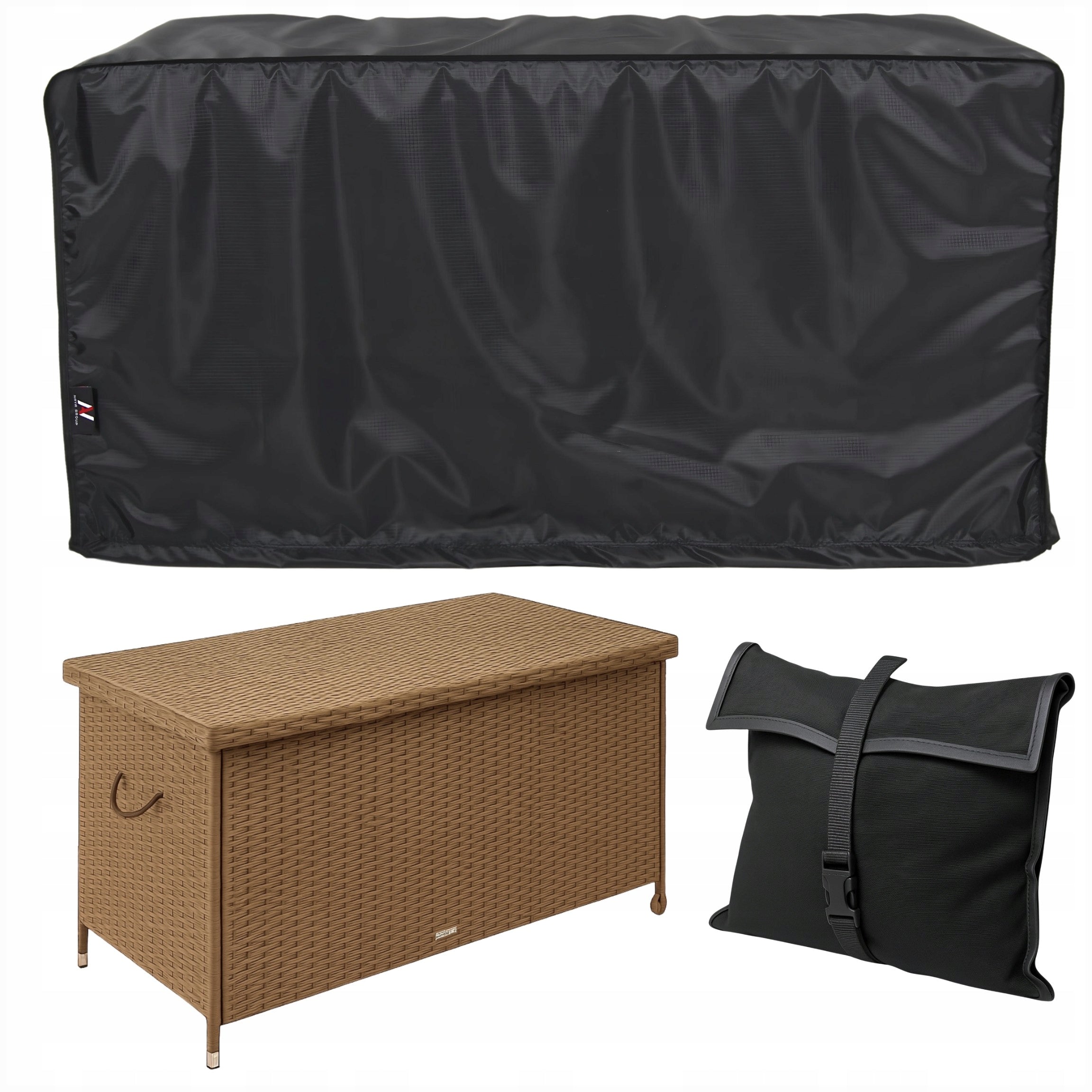 Garden Table Cover Box Waterproof to Dimension up to 150cm Strong