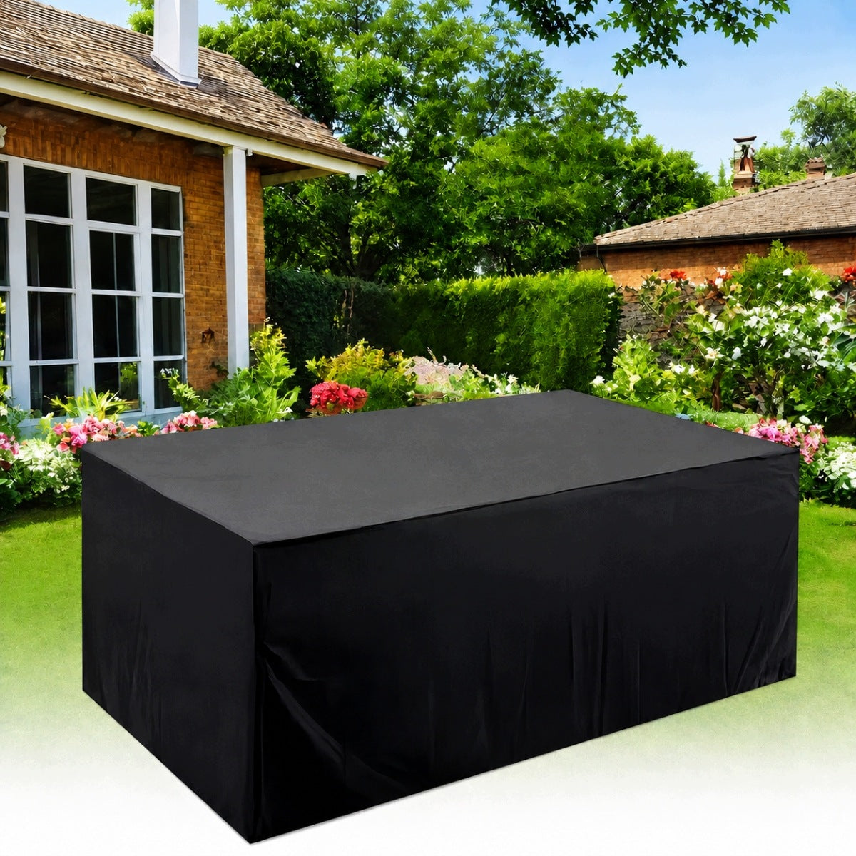 Garden Table Cover, Protective Cover, Waterproof Set Length 230 cm
