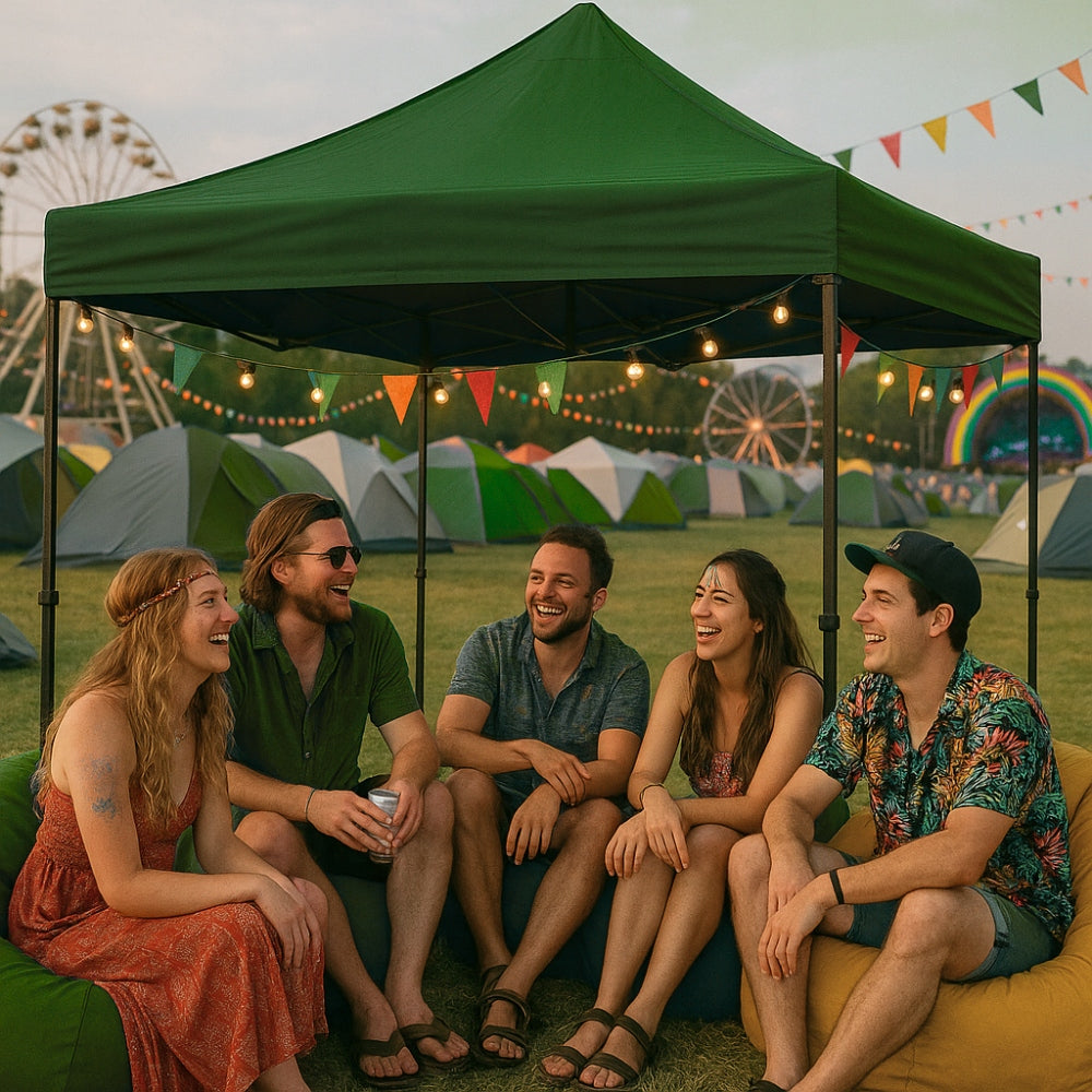 Garden Tent Pavilion Self Deploying Commercial Gazebo Canopy 3x3m Packaging status original