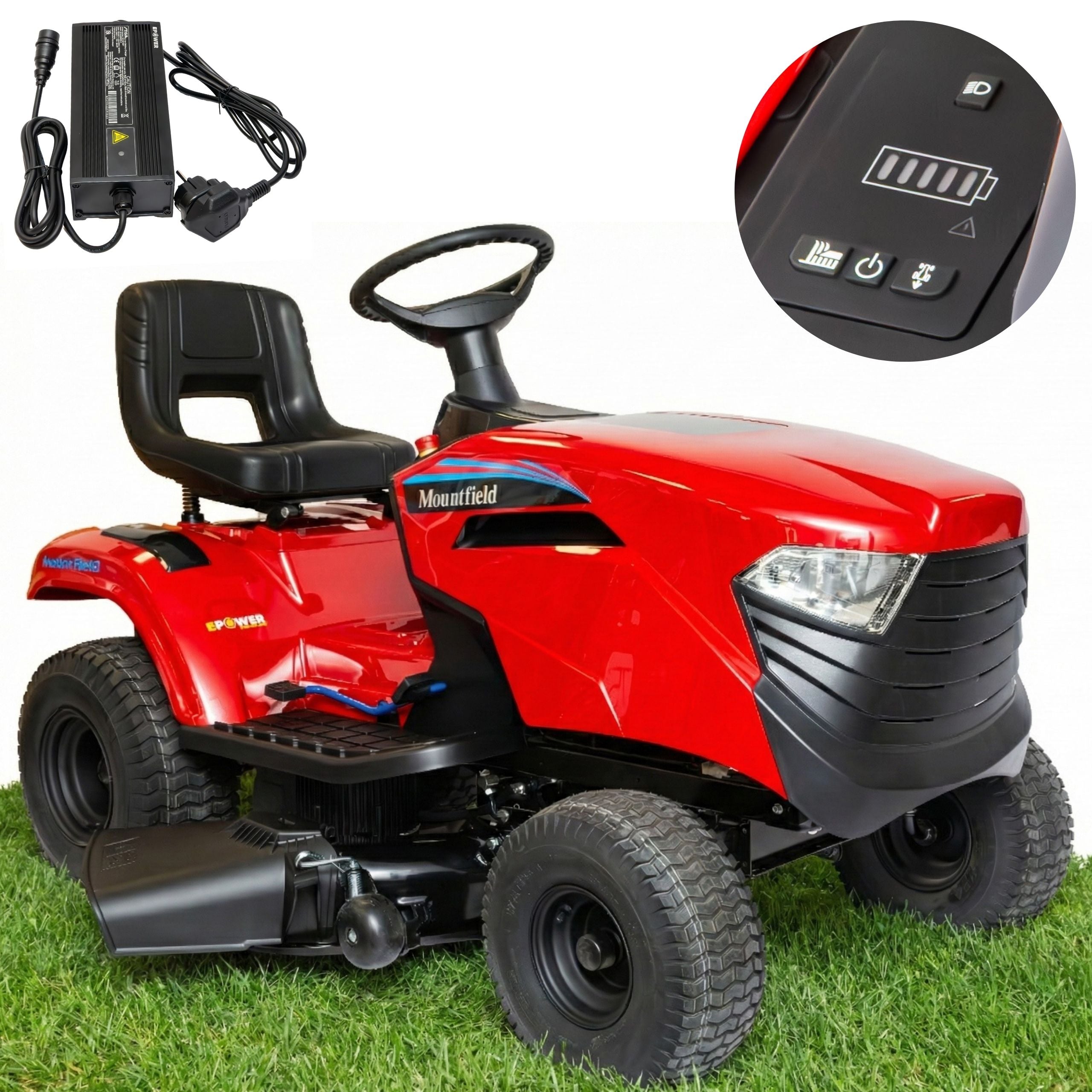 Garden Tractor 98cm Mountfield Freedom 38E-SD 48V 30Ah 1500 Wh