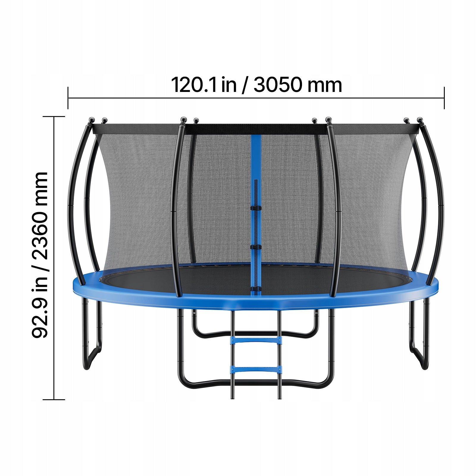Garden Trampoline 305CM Waterproof And Durable With Safety Mesh Manufacturer code DLXYXBCWG10YB0