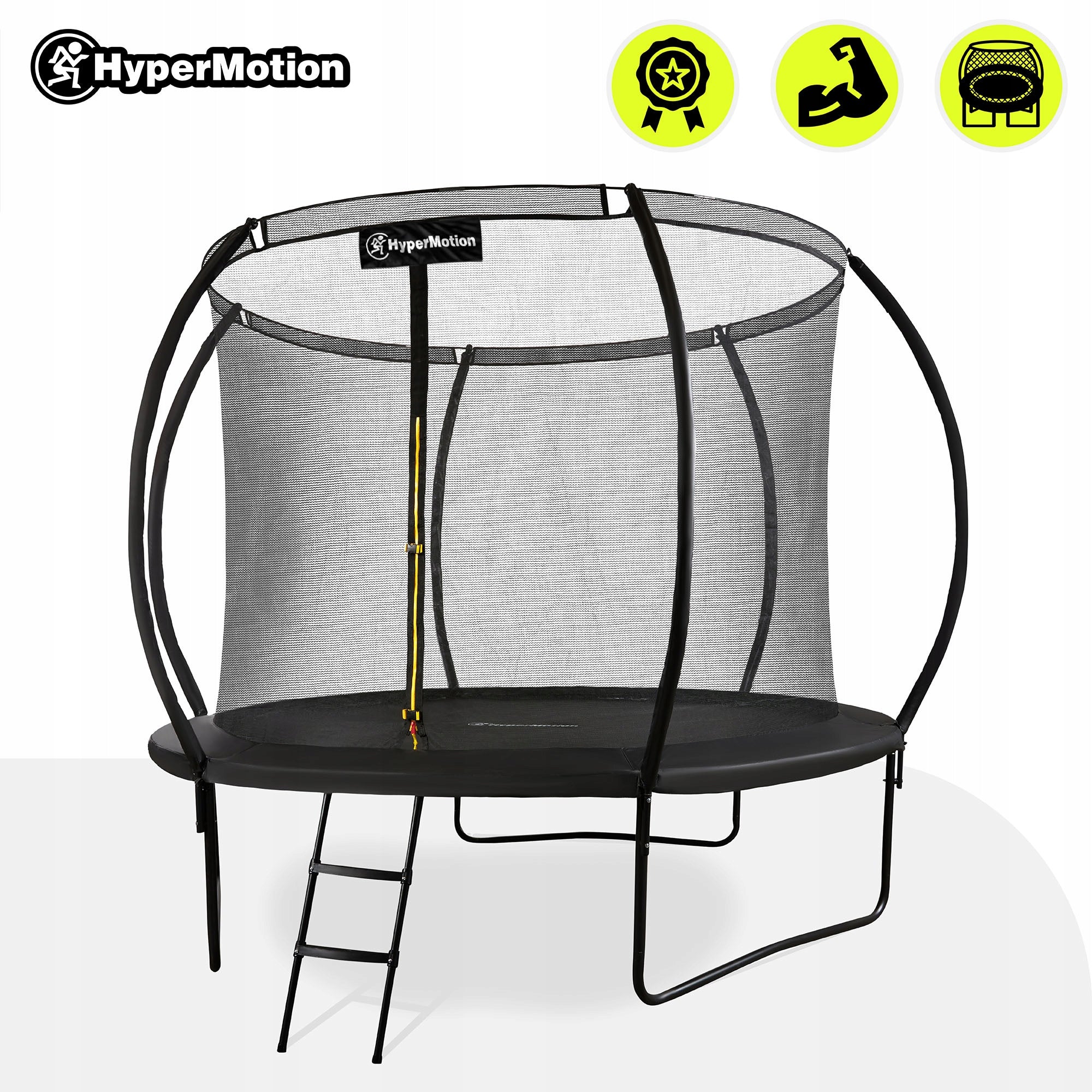Garden Trampoline for Children 305 with Ladder and Quick-Drying Mesh 100kg Packaging status original