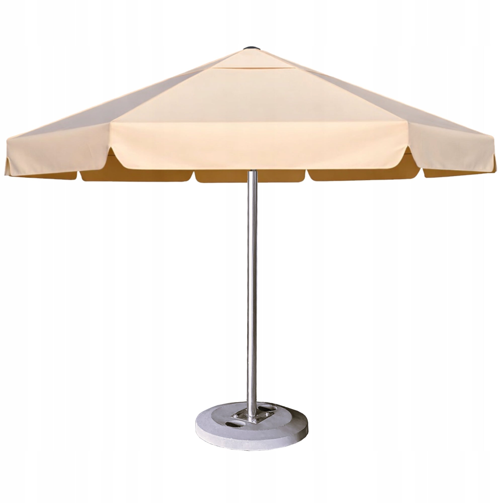 Garden UMBRELLA 4,5m LARGE 450cm Polish bar FOLDING - WITHOUT BASE