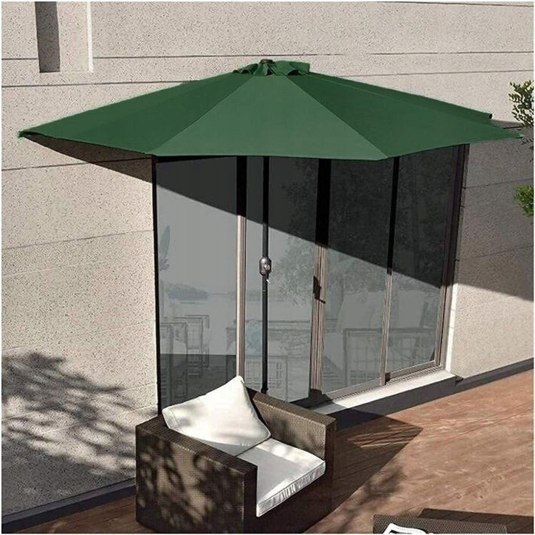 Garden UMBRELLA HALF-UMBRELLA BALCONY CANOPY wall for terrace balcony 270cm Product height 240 cm
