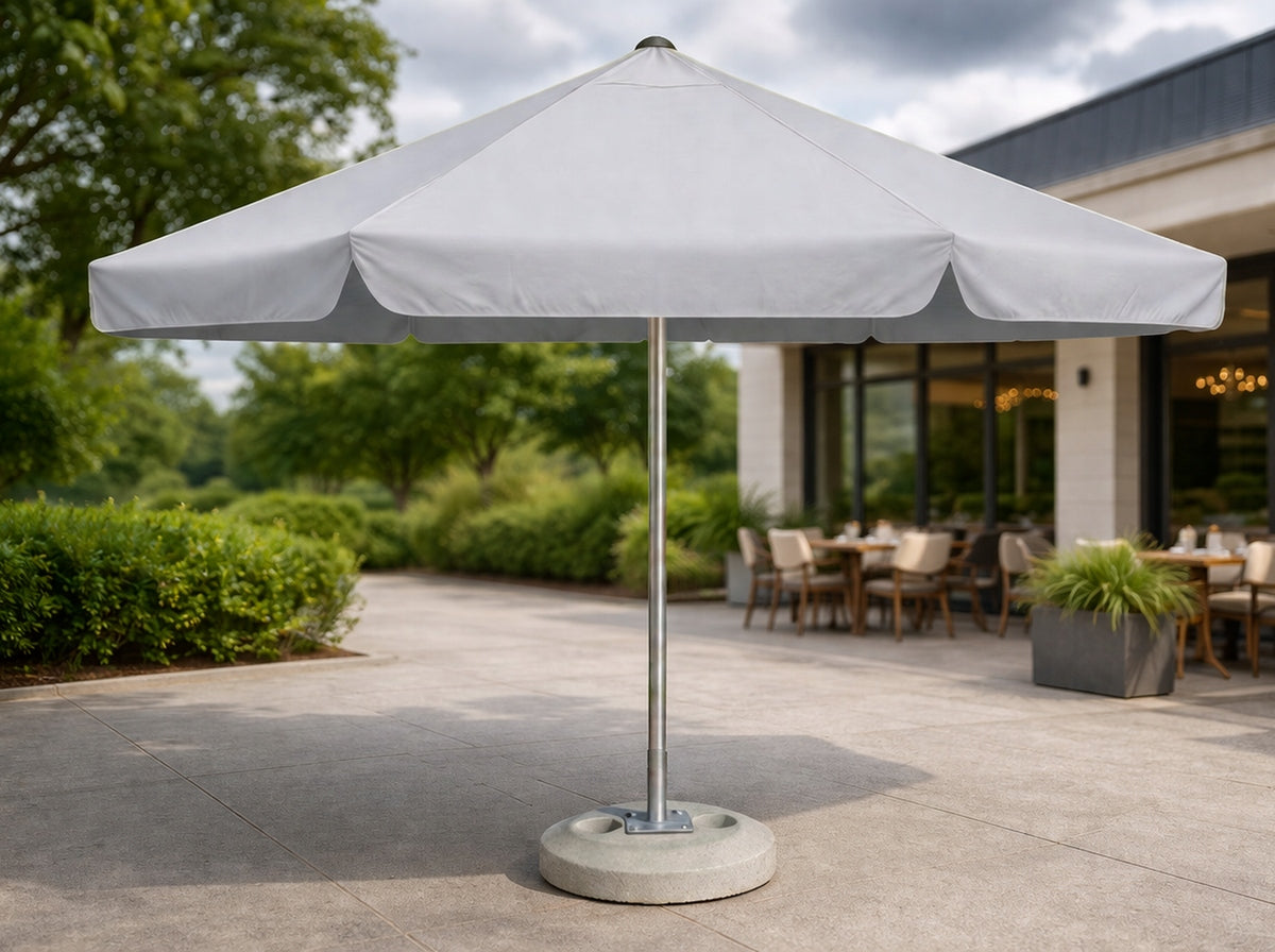 Garden Umbrella 300cm Large 3m Concrete Base |Strong POLISH MANUFACTURER Diameter/width 300 cm