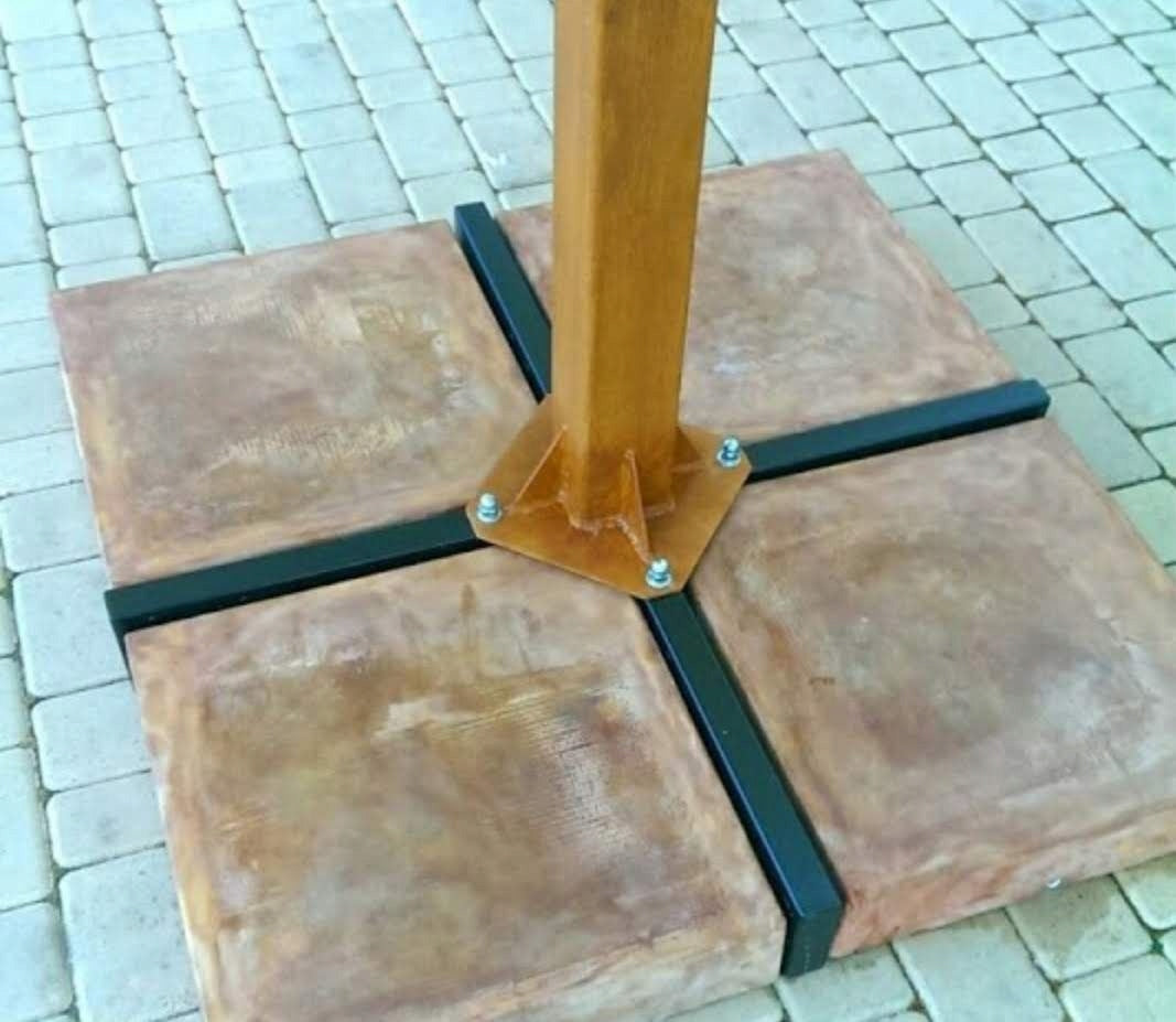 Garden Umbrella Cantilever 3,5x3,5 m Palermo Diameter/width 350 cm