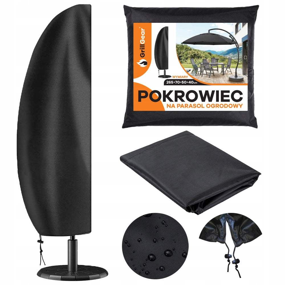 Garden Umbrella Cover Waterproof High Quality GrillGear