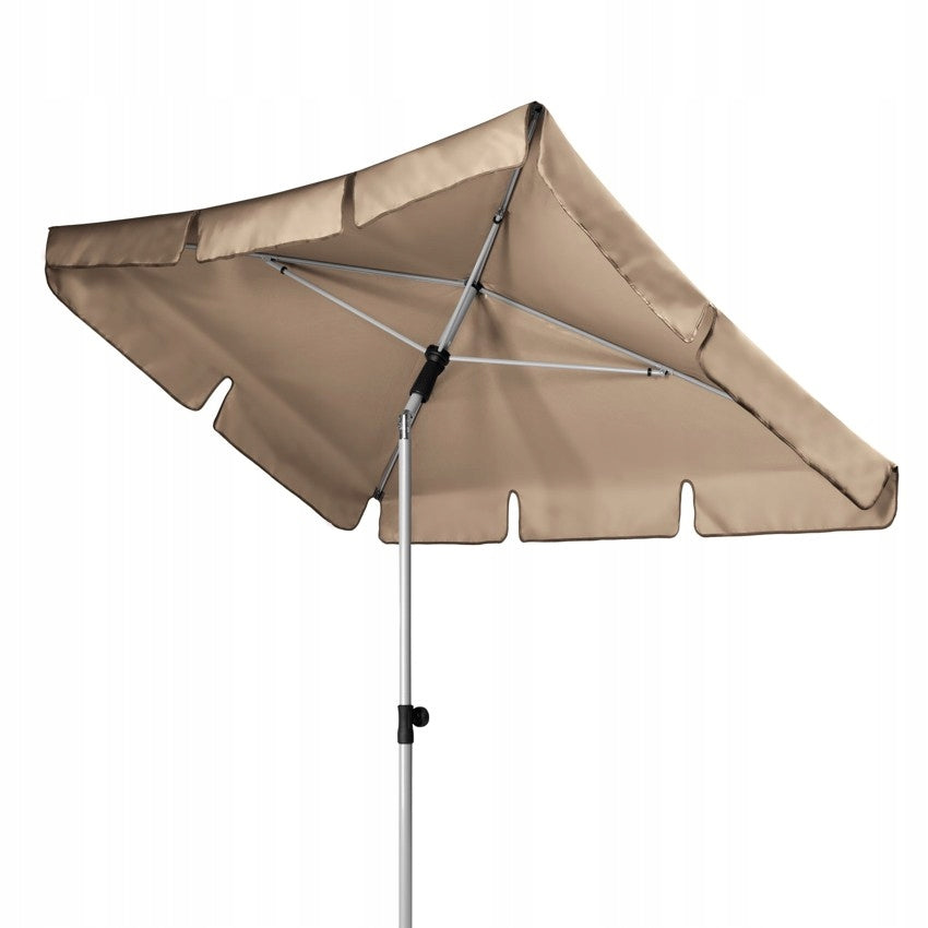 Garden Umbrella Doppler 180x120 cm Balcony Broken Coffee