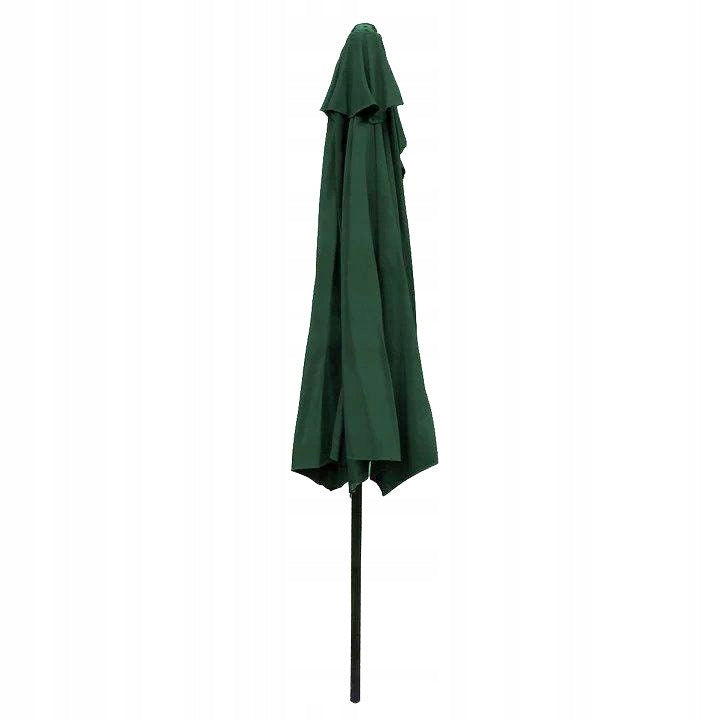 Garden Umbrella Half Wall Umbrella For Terrace Balcony Camping 2,7 M Green Product weight with unit packaging 5.1 kg