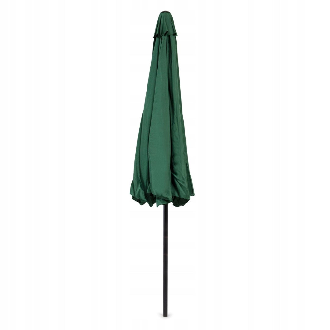 Garden Umbrella Large 3 M Slant Broken With Crank Green Terrace Garden Diameter/width 300 cm