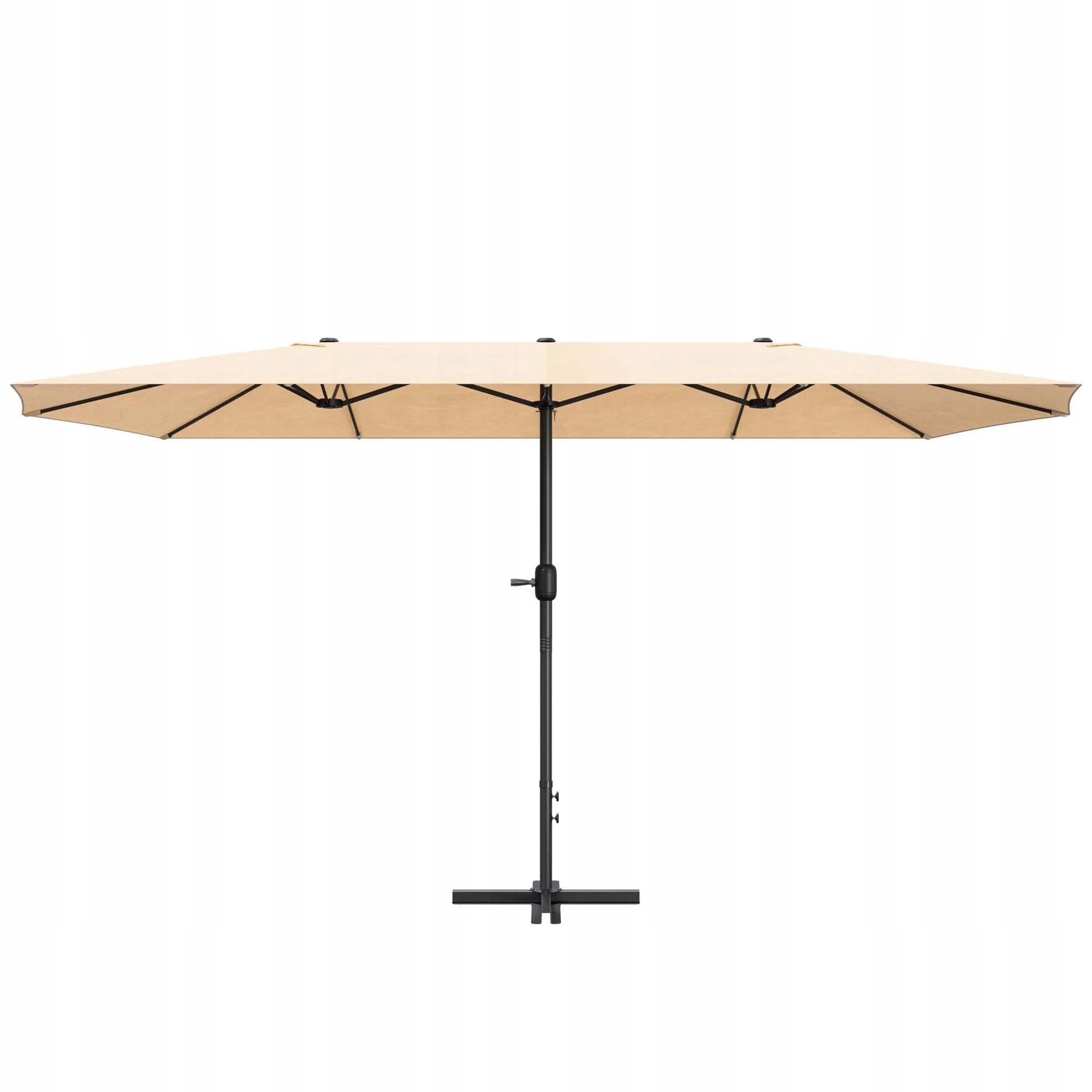 Garden Umbrella Large 450x265cm UV50+Steel Frame Base Cover Kind classic