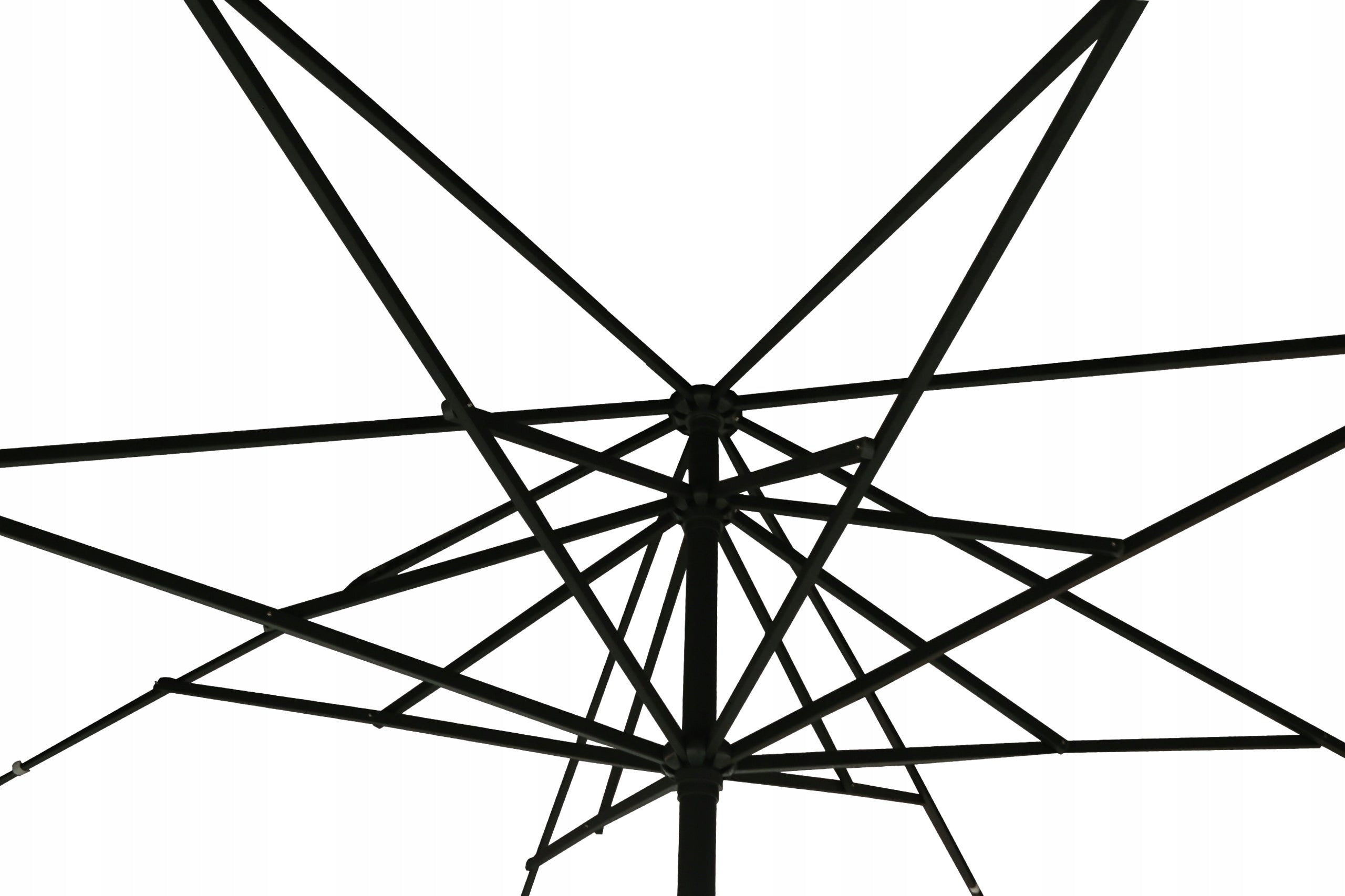Garden Umbrella Large for Square Balcony Folding with Classic Base 5m Packaging status original