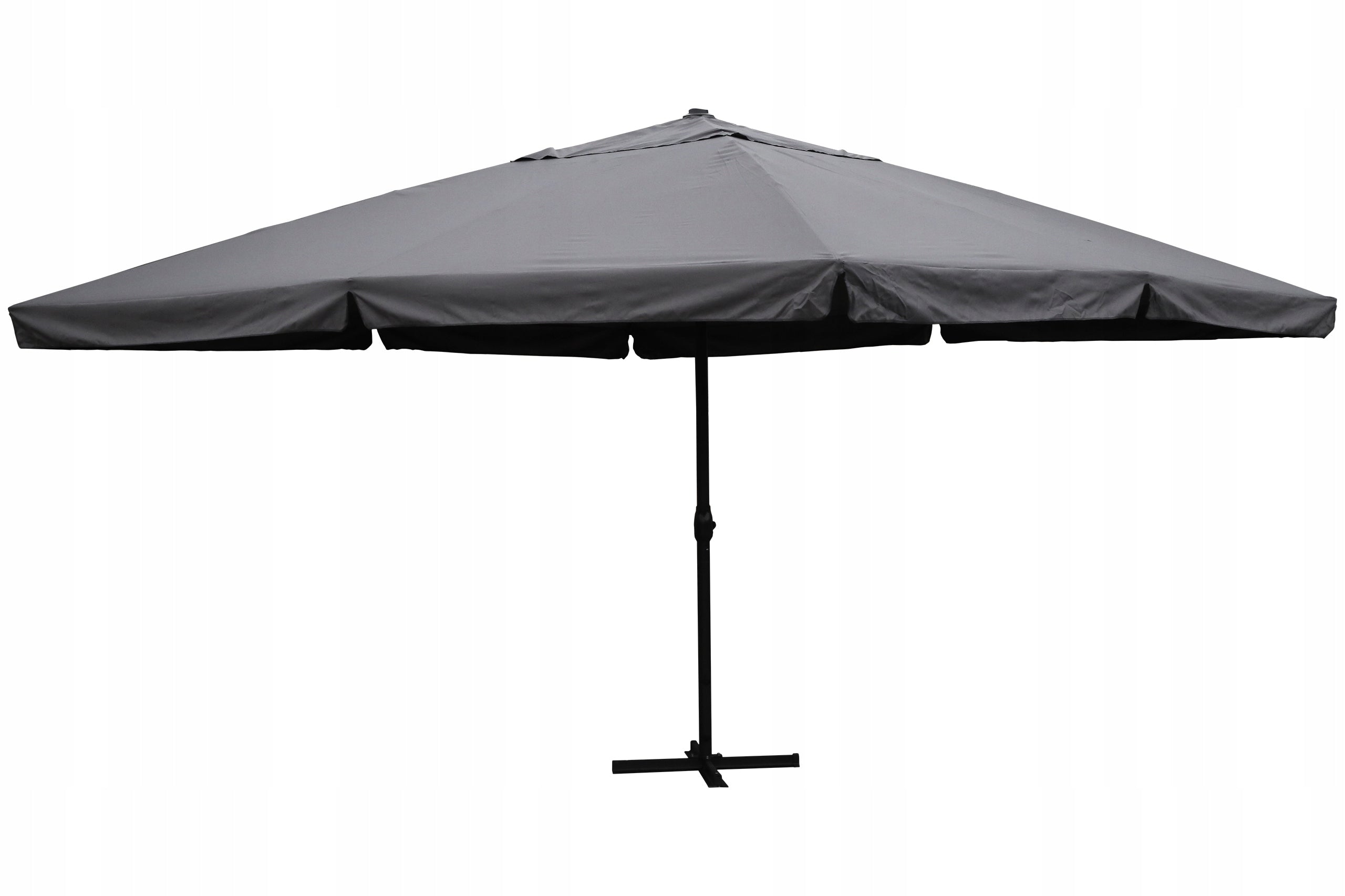Garden Umbrella Large for Square Balcony Folding with Classic Base 5m