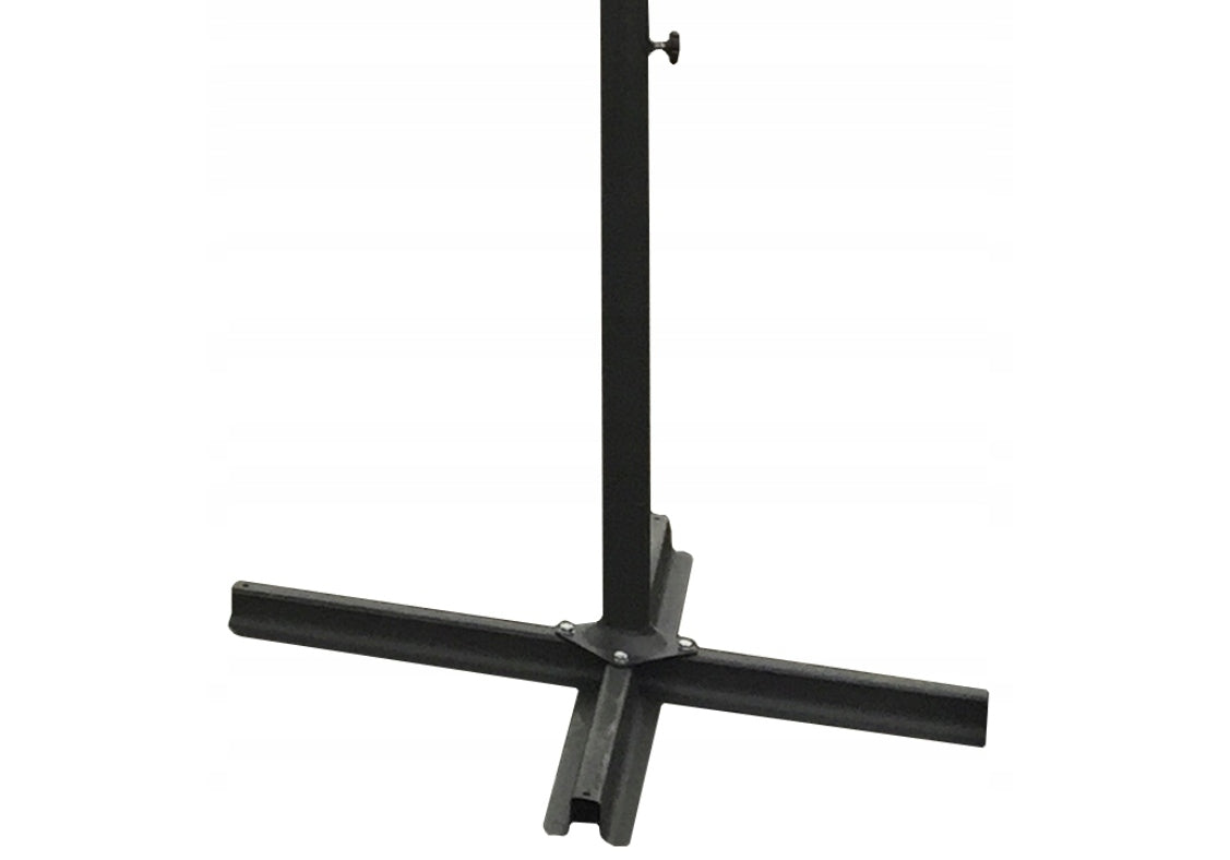 Garden Umbrella with Crank Boom FOLDING LED Solar Lights Product height 200 cm