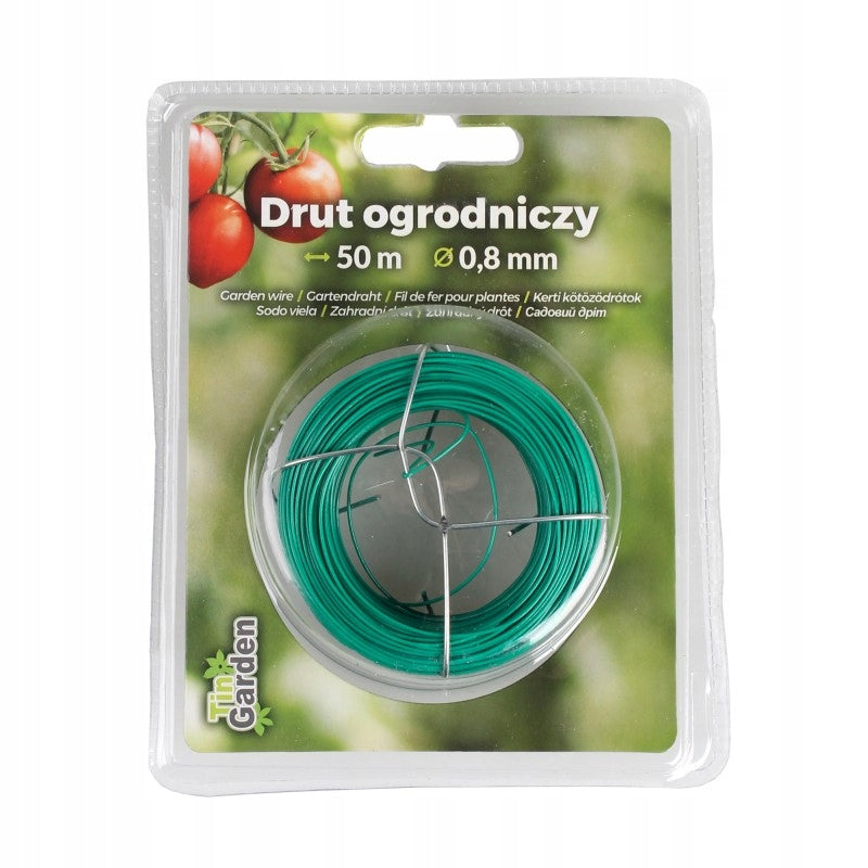 Garden Wire Flexible Durable For Plant Tiling 50mb/0,8mm Packaging status original