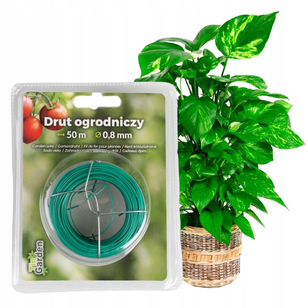 Garden Wire Flexible Durable For Plant Tiling 50mb/0,8mm