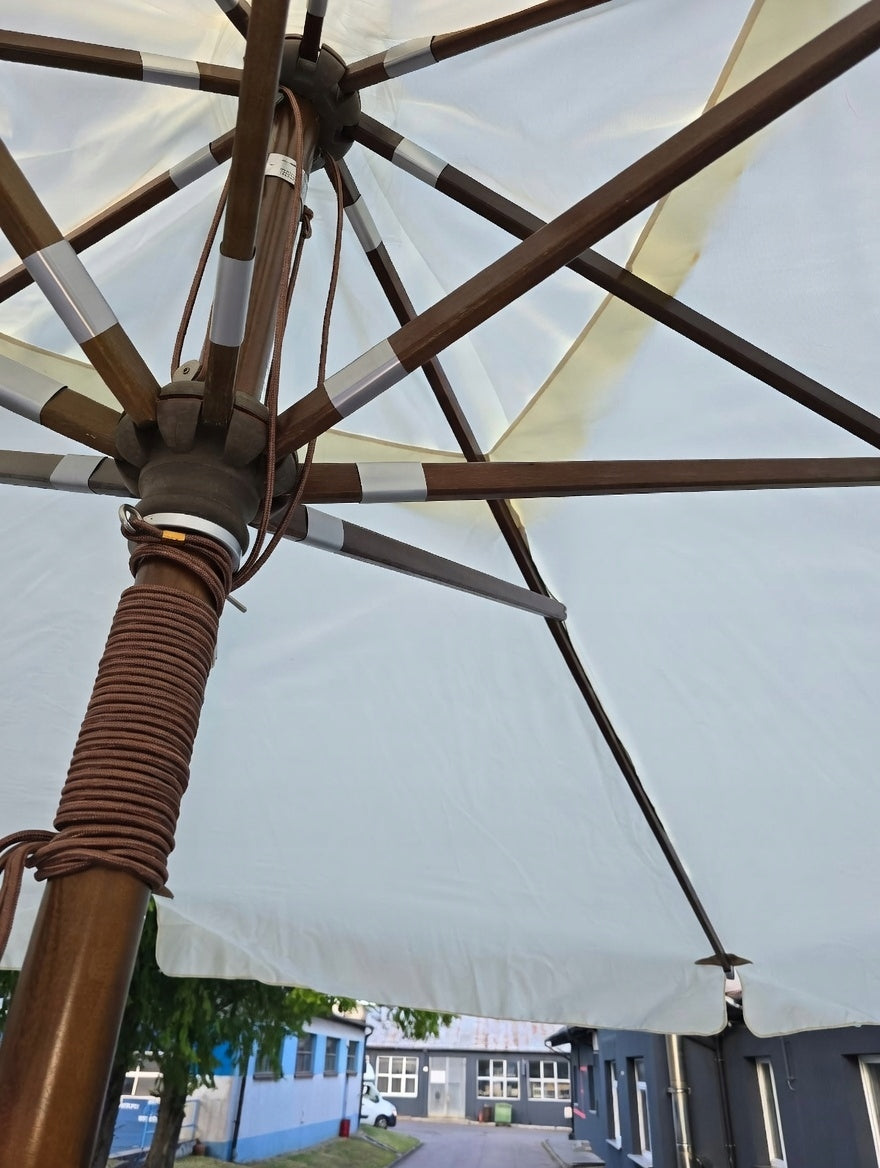 Garden catering umbrella 3,5x3,5 m HoReCa wooden terrace Genoa Product weight with unit packaging 25 kg