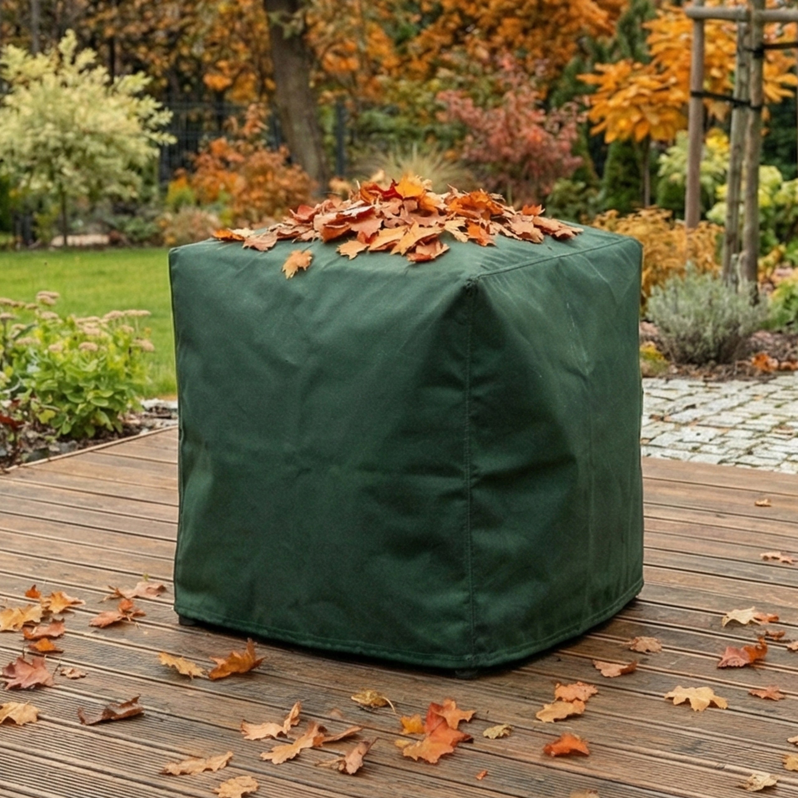 Garden chair cover 68 x 68 x 105 cm green Product height 105 cm