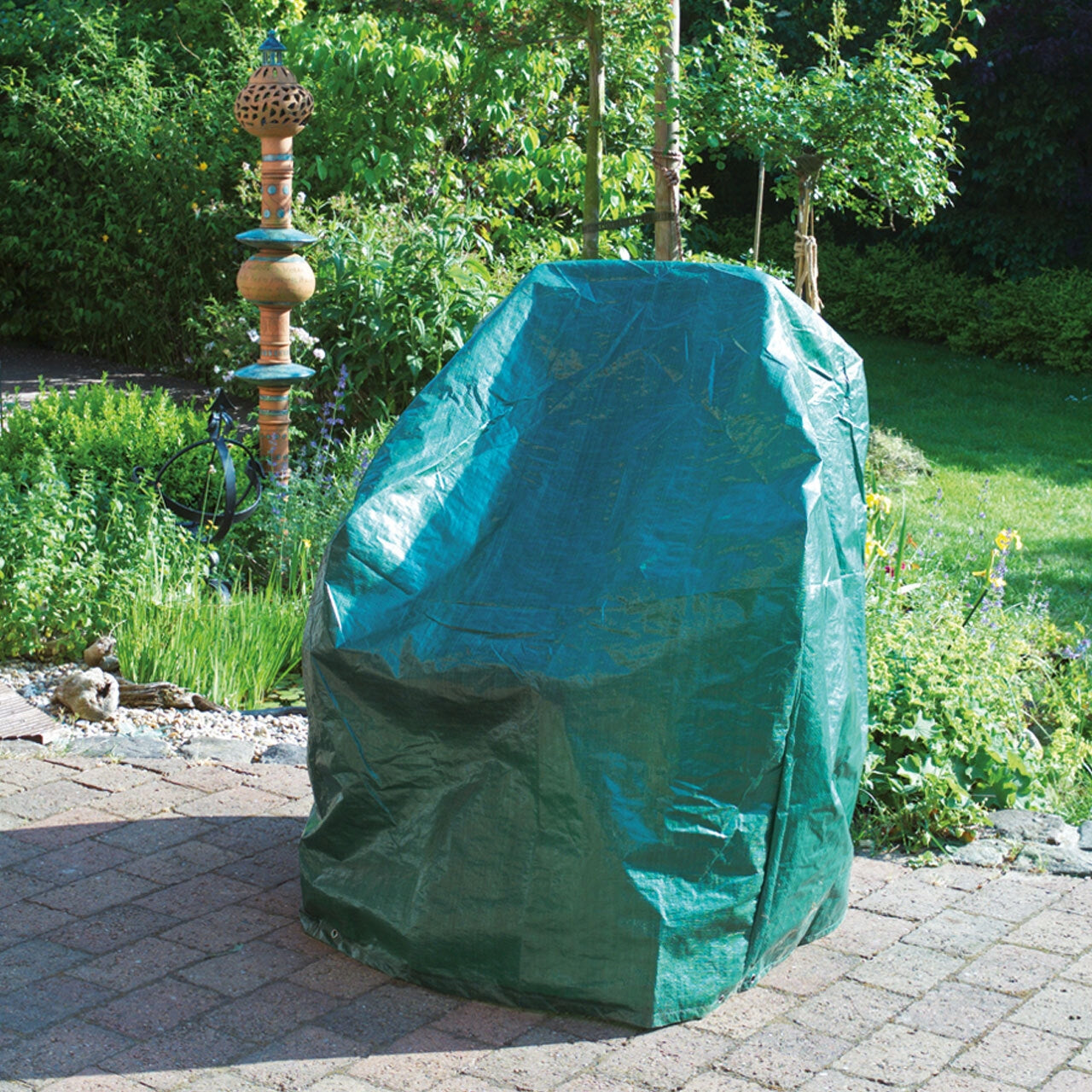 Garden chair cover with PE 110 x 90 x 80 cm green Manufacturer code V22134