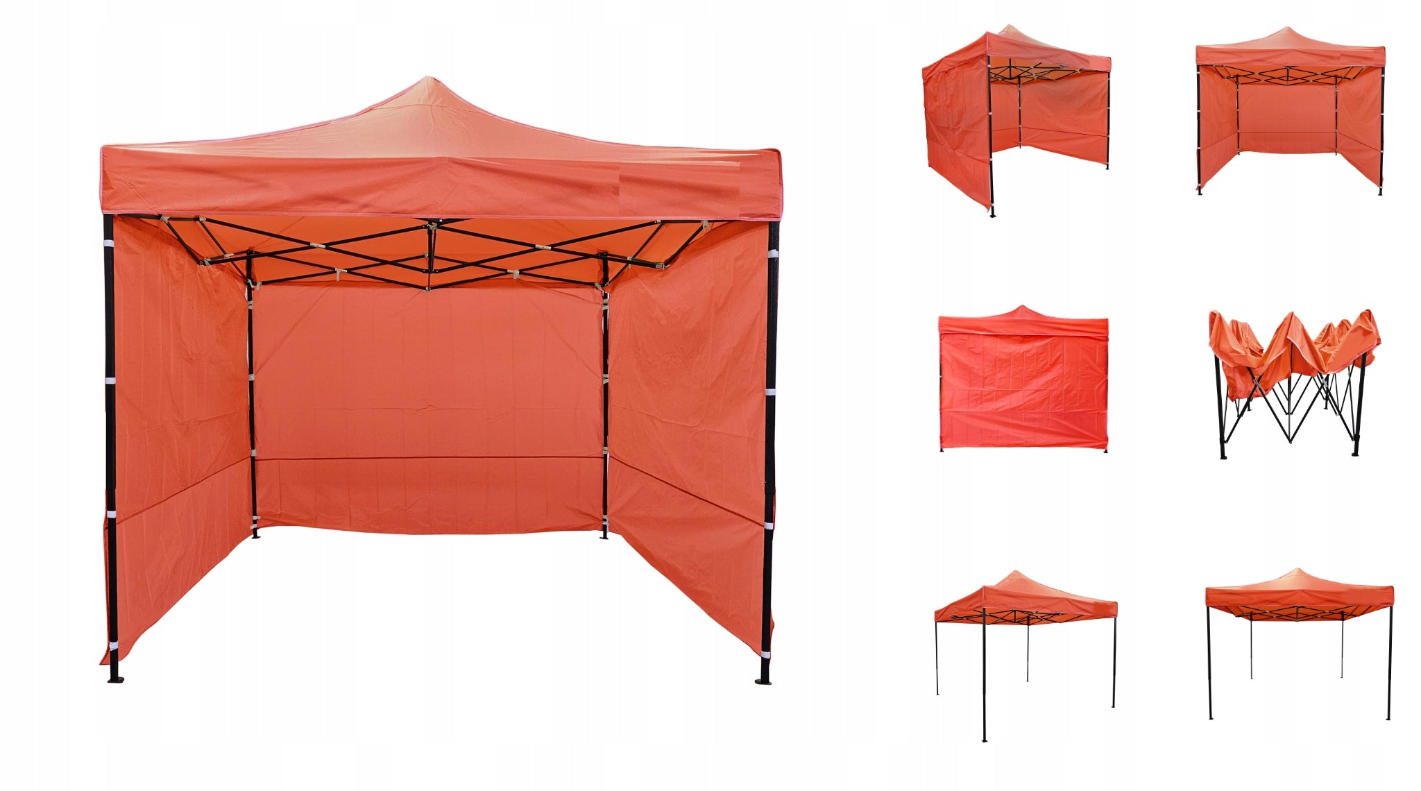 Garden commercial scissor tent NAMAXA ECO LINE 2x2 + 3 walls Type tent