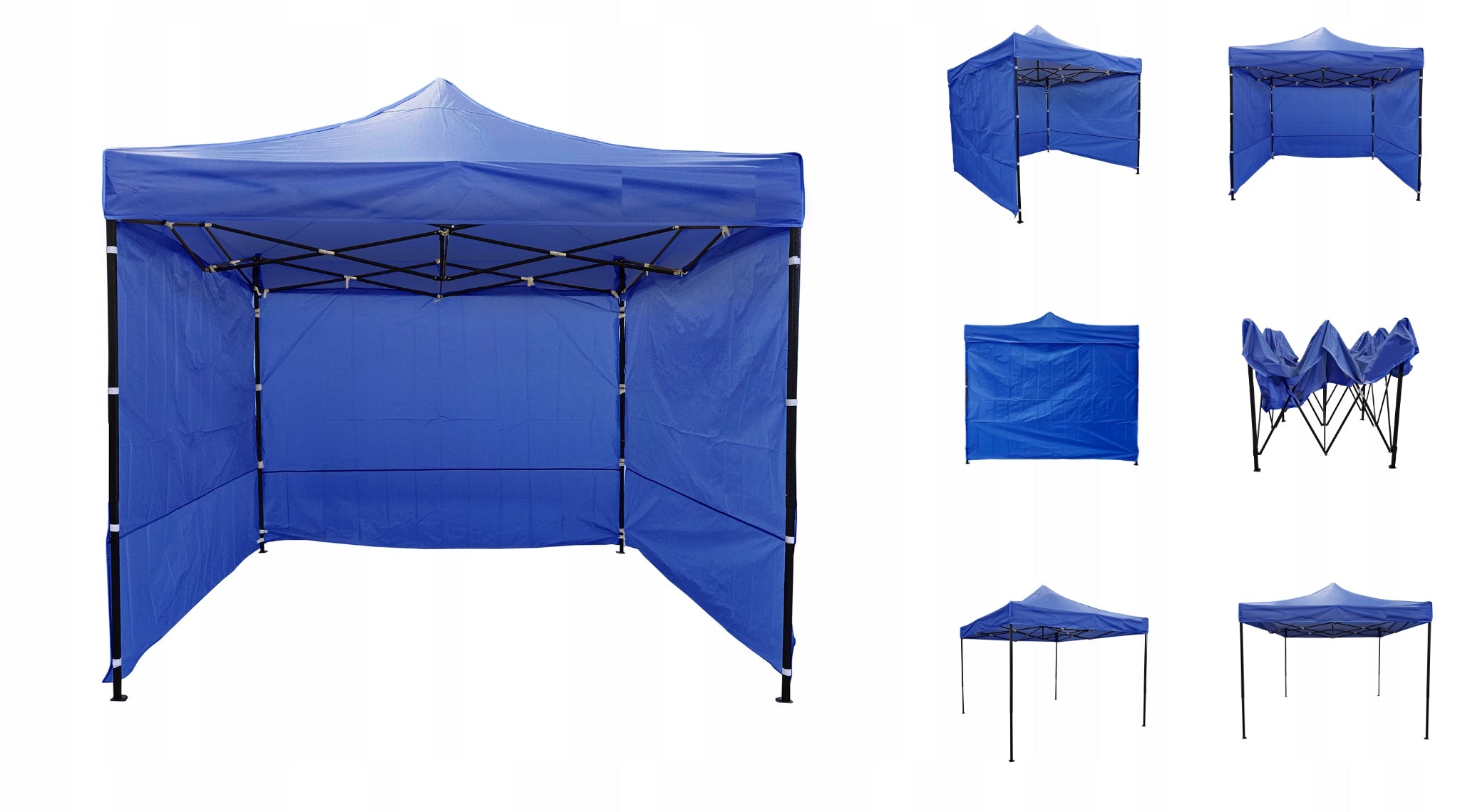 Garden commercial scissor tent NAMAXA ECO LINE 2x2 + 3 walls Width 2 m
