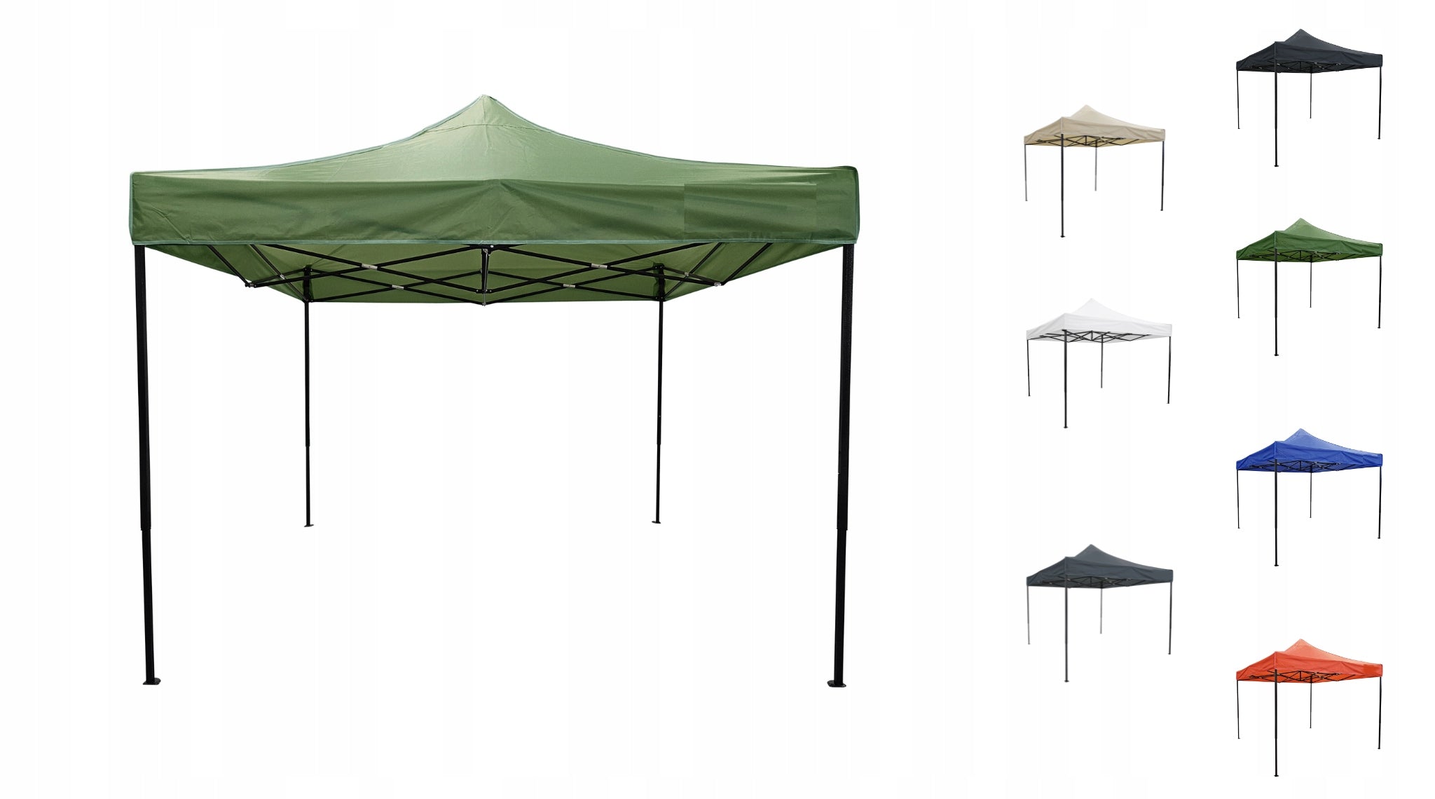 Garden commercial scissor tent NAMAXA ECO LINE 2x2 without walls
