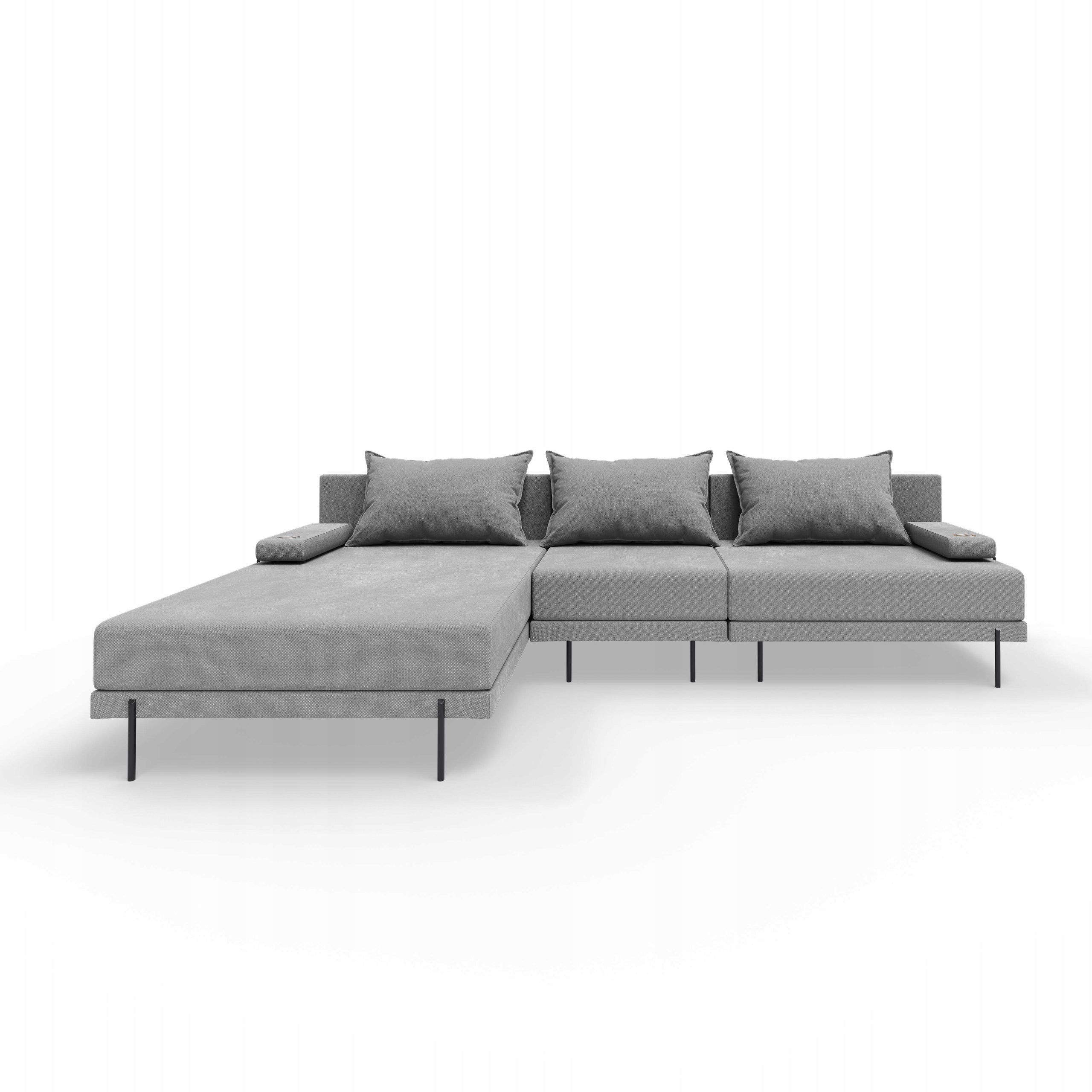 Garden corner sofa Bahama S Grey 297x 175 cm Seating set - LEFT Manufacturer code BAHA-S-GR-L