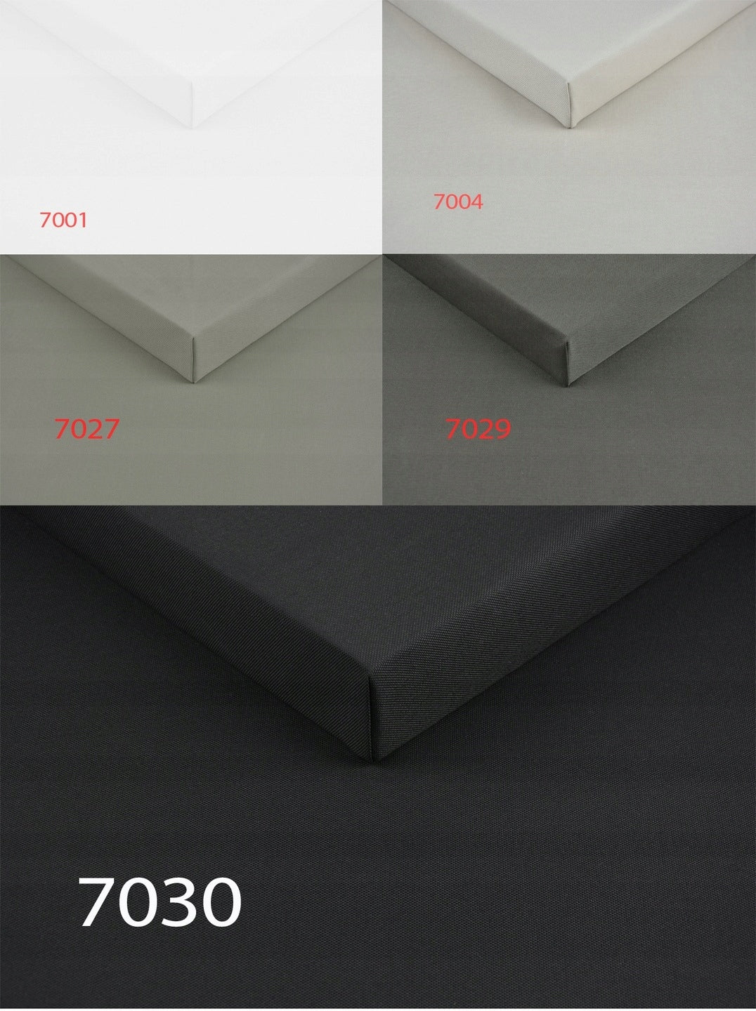 Garden cover for mattress seat 50x120x10 Color gray