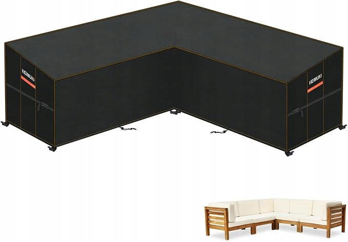 Garden cover for set 210x210x85x80/65cm cm black